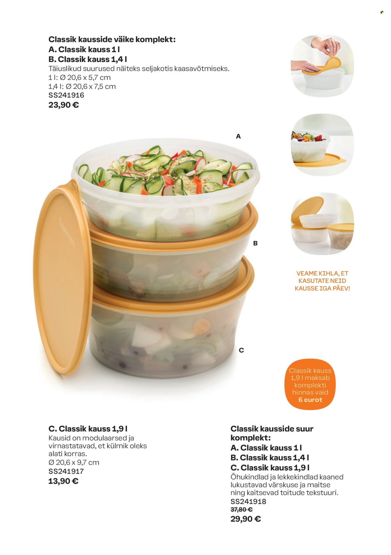 Tupperware kliendileht - 12449 11