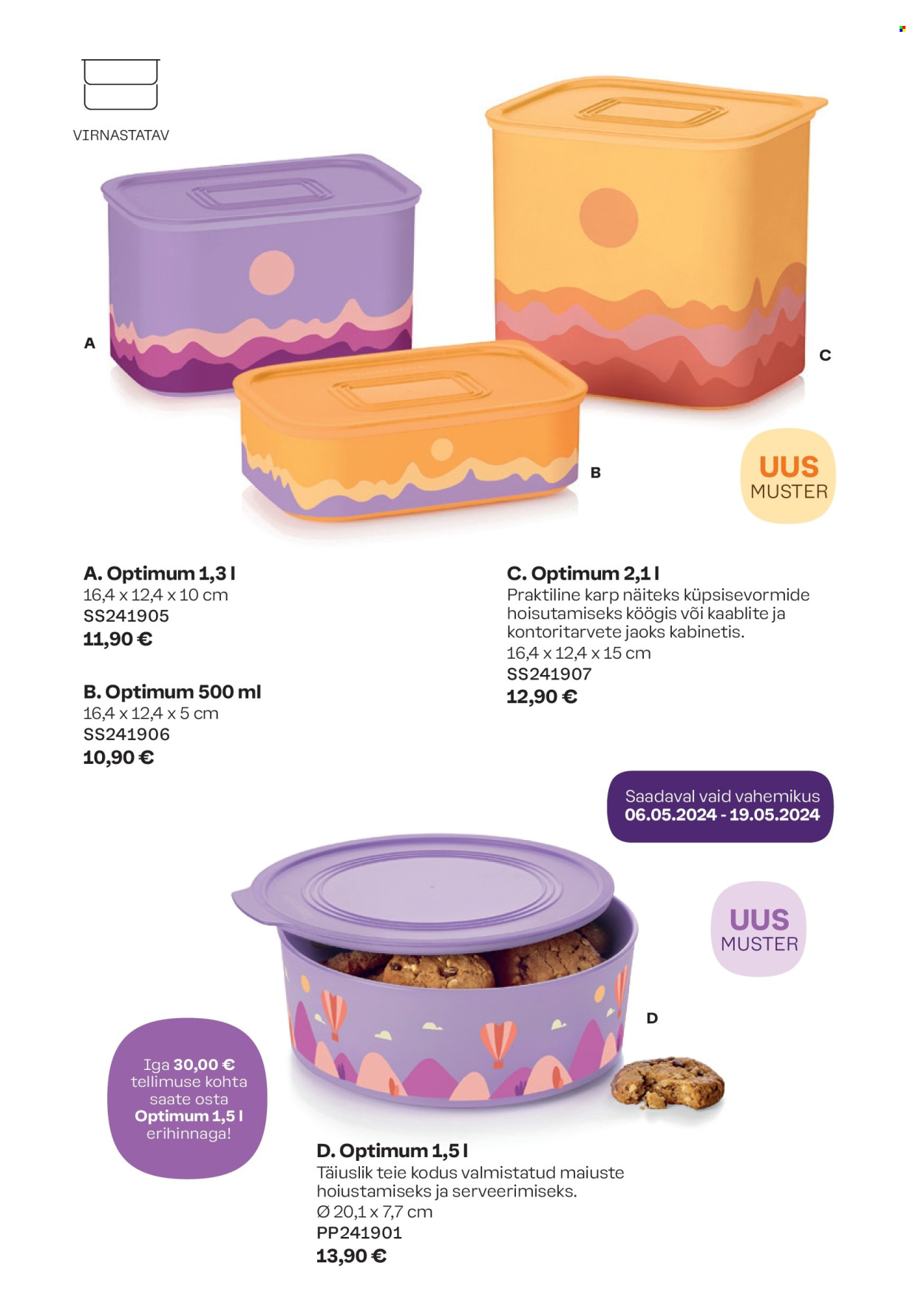 Tupperware kliendileht - 12449 5