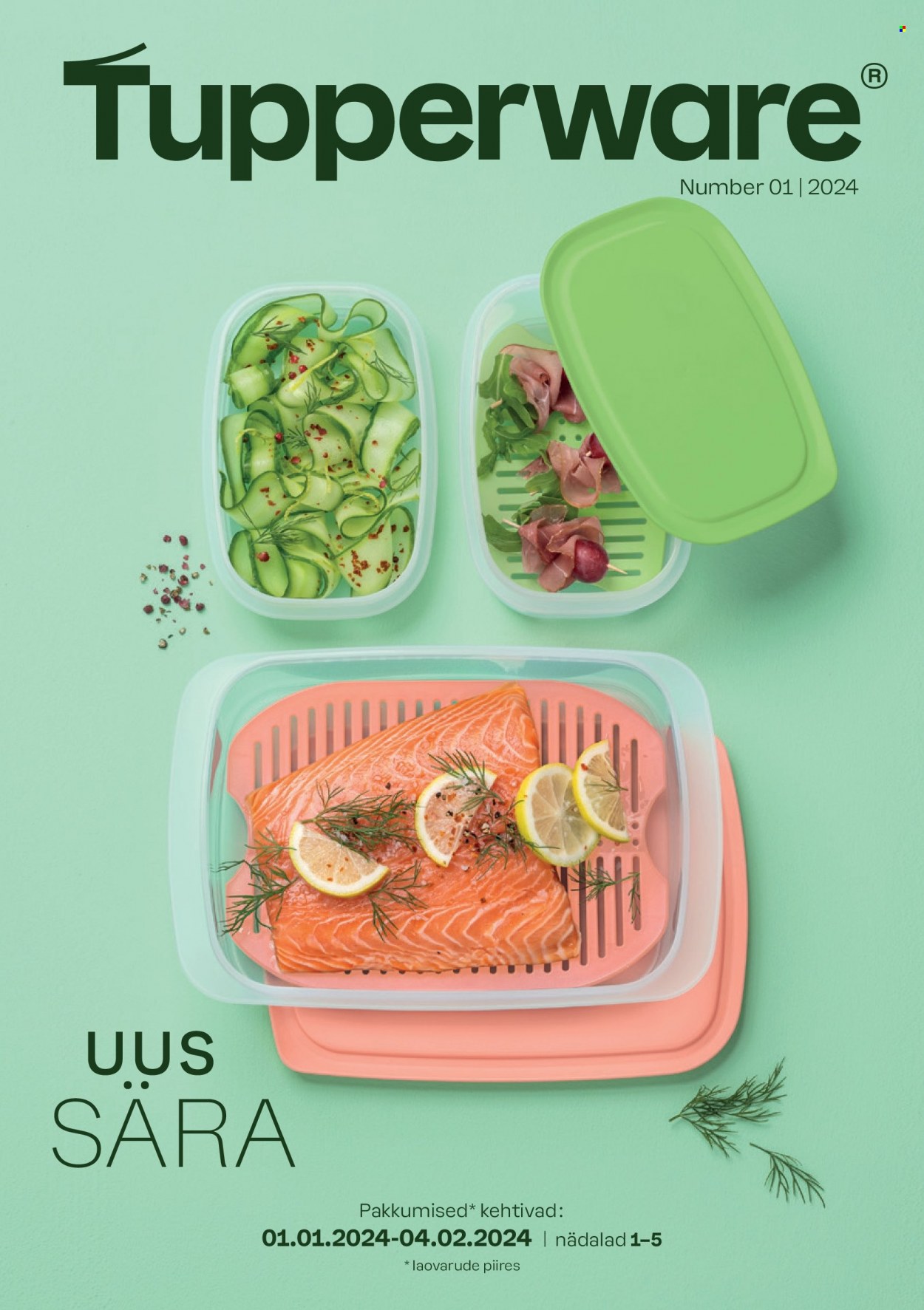 Tupperware kliendileht - UUS SÄRA