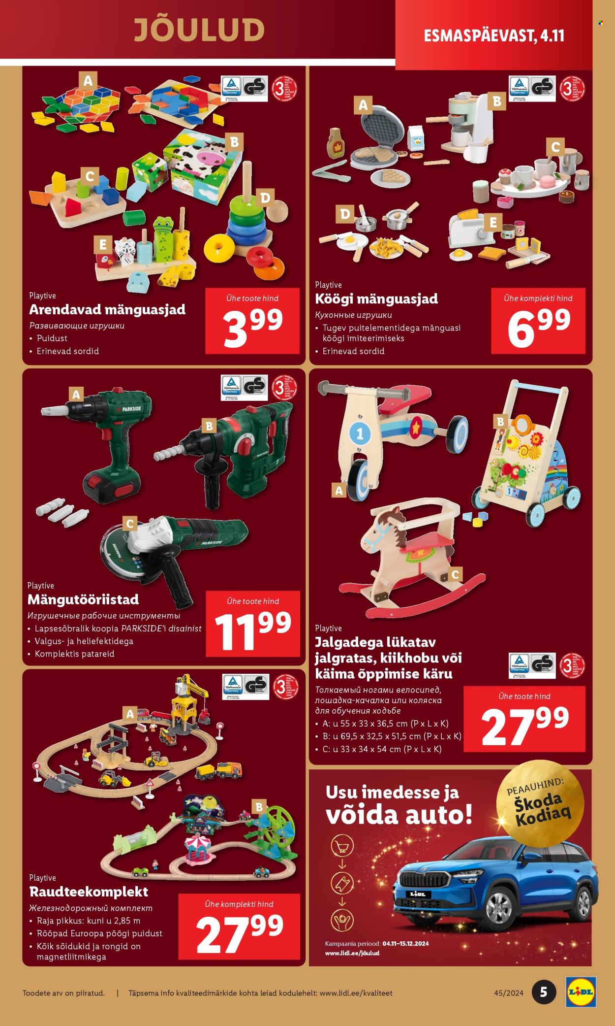 Lidl kliendileht - Tööstuskaupade pakkumised (4.11 - 10.11.2024) 5