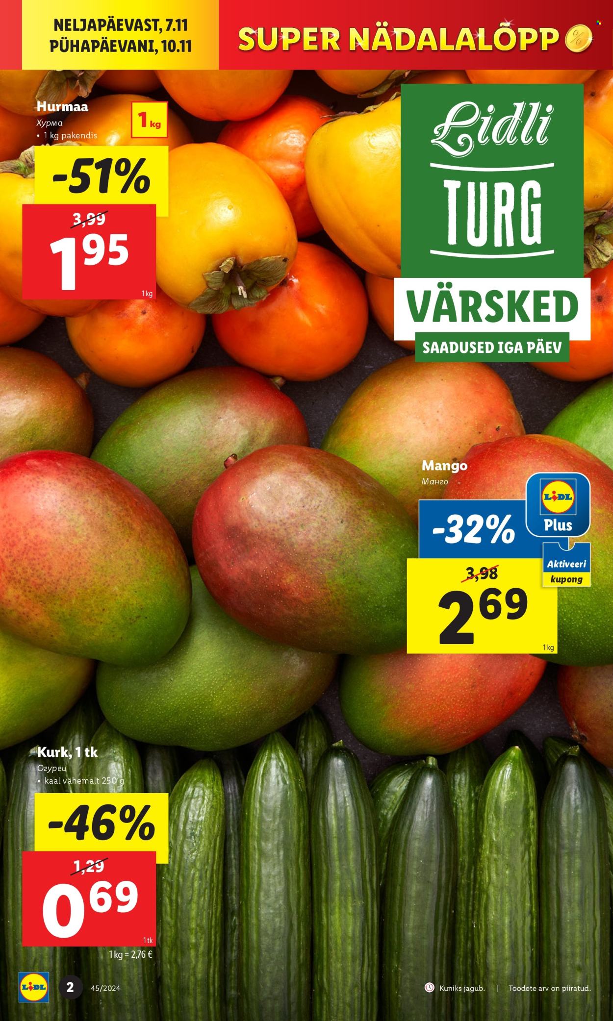 Lidl kliendileht - Kliendileht (7.11 - 10.11.2024) 2