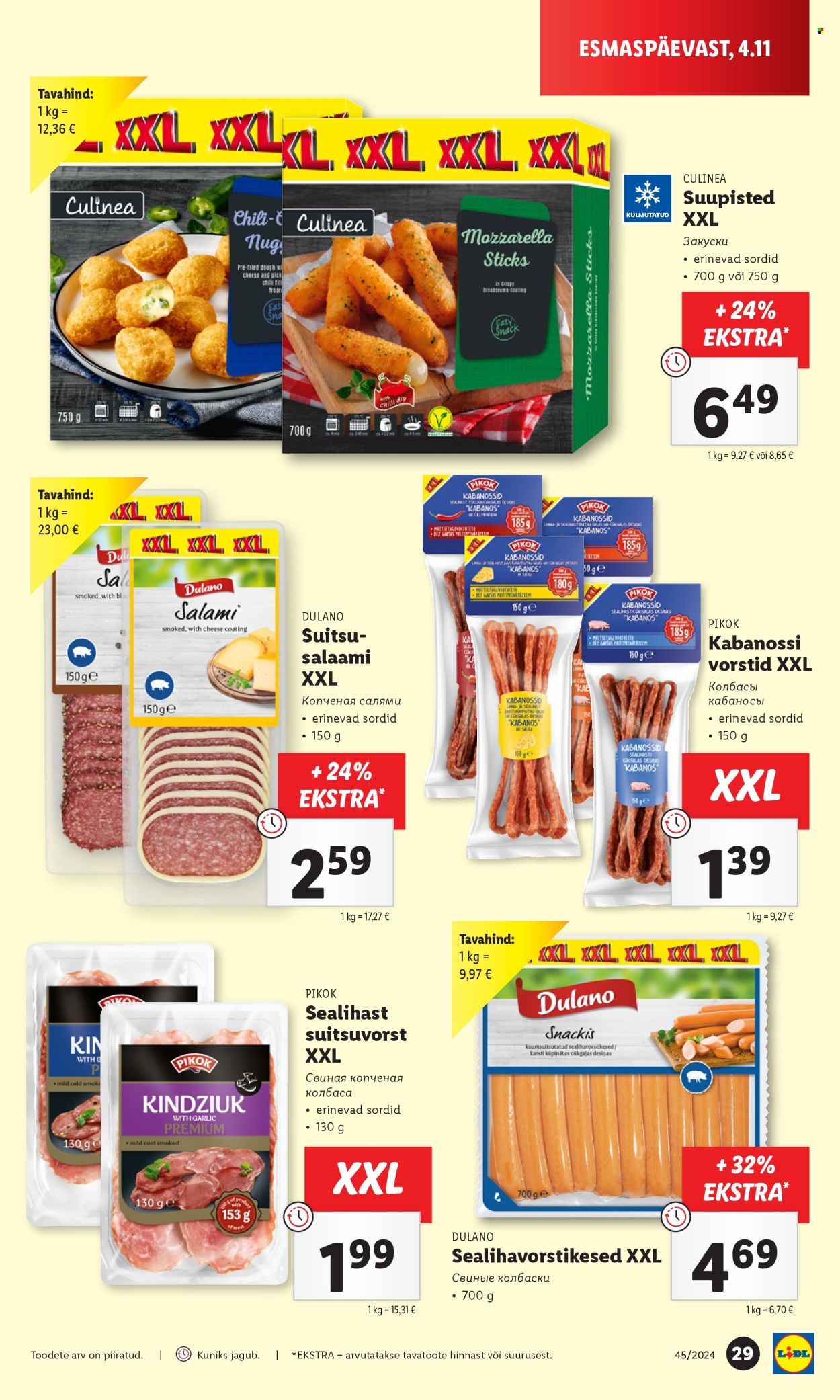 Lidl kliendileht - Kliendileht (7.11 - 10.11.2024) 29