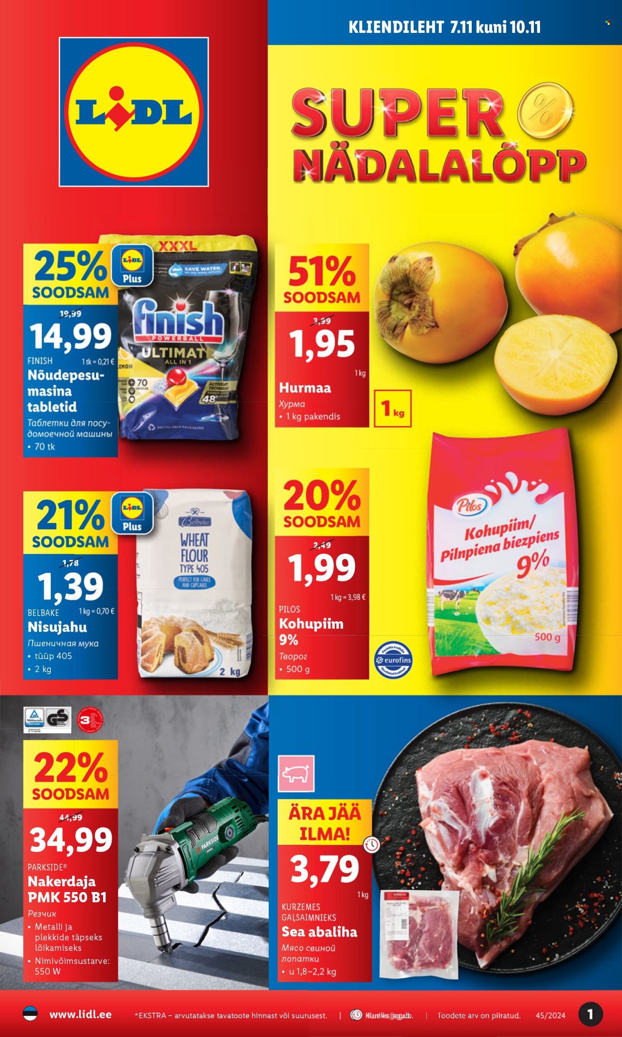 Lidl kliendileht - Kliendileht (7.11 - 10.11.2024)