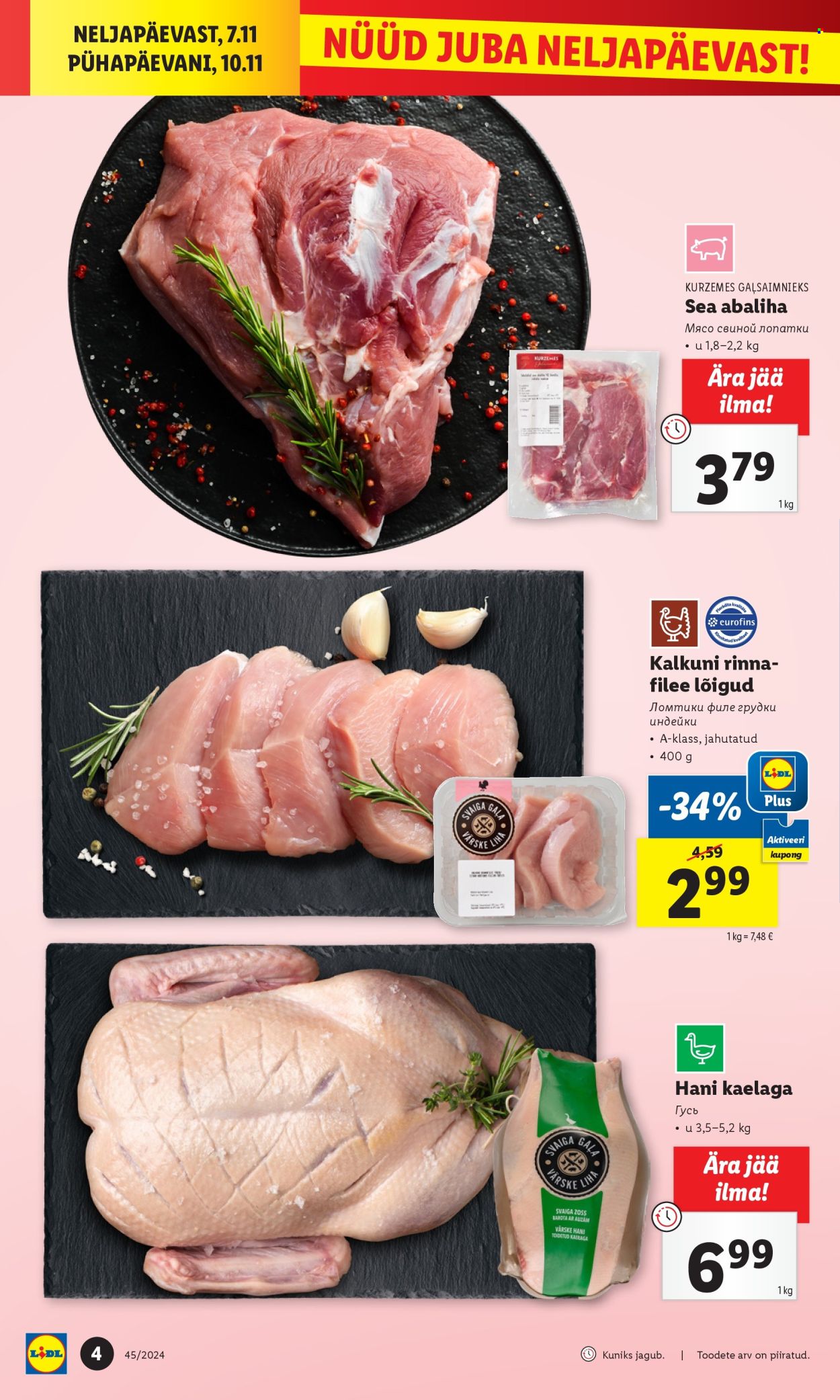 Lidl kliendileht - Kliendileht (7.11 - 10.11.2024) 4