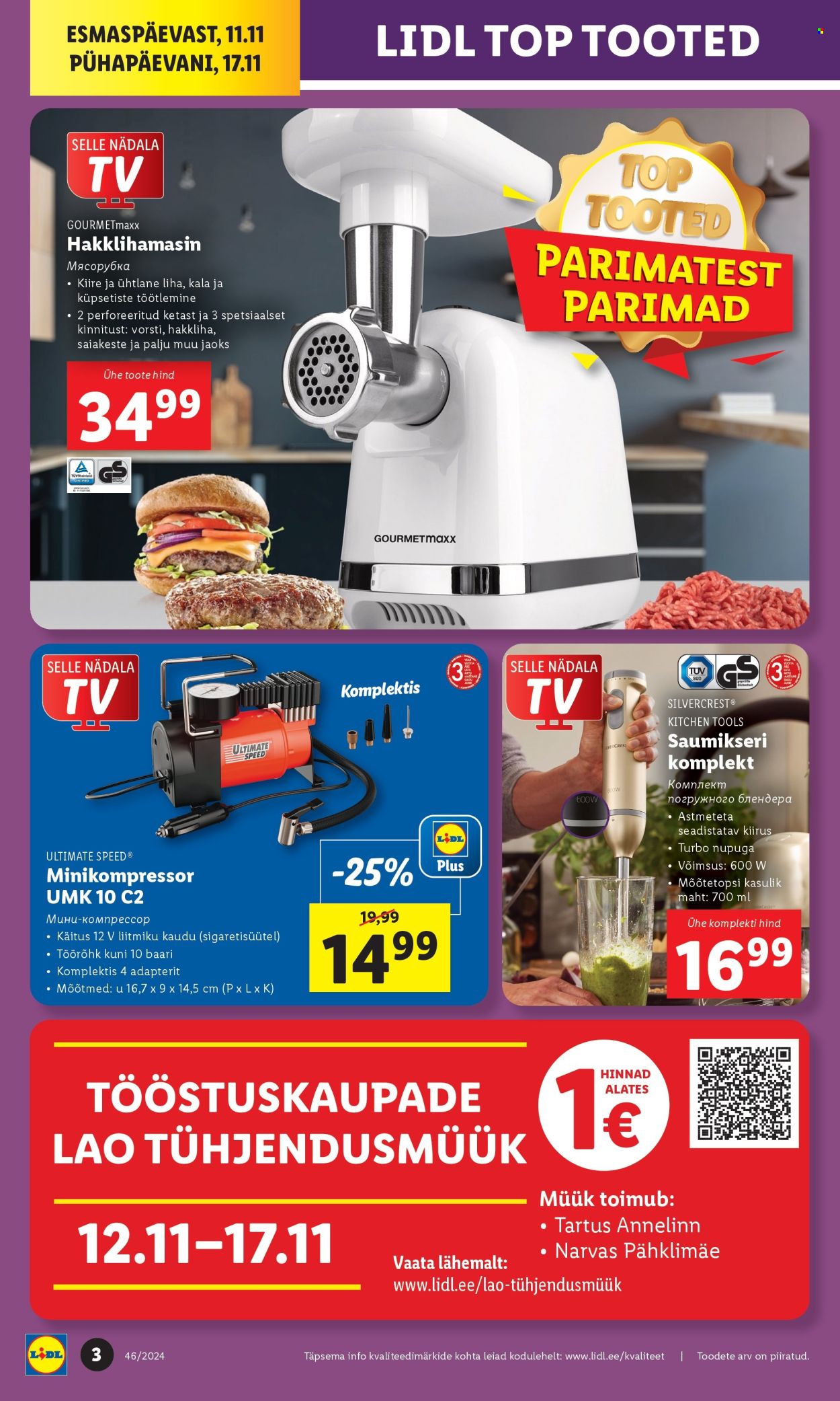 Lidl kliendileht - Tööstuskaupade pakkumised (11.11 - 17.11.2024) 2