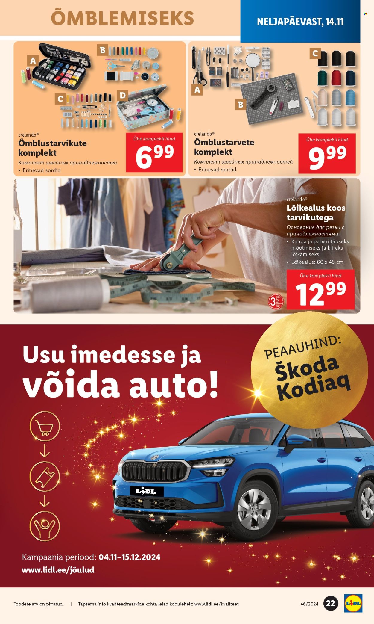 Lidl kliendileht - Tööstuskaupade pakkumised (11.11 - 17.11.2024) 21