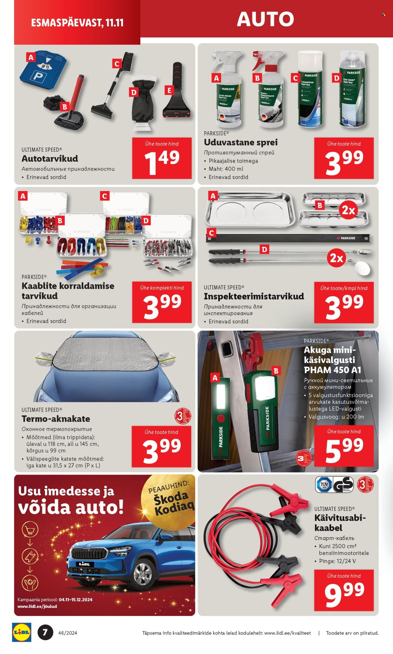 Lidl kliendileht - Tööstuskaupade pakkumised (11.11 - 17.11.2024) 6