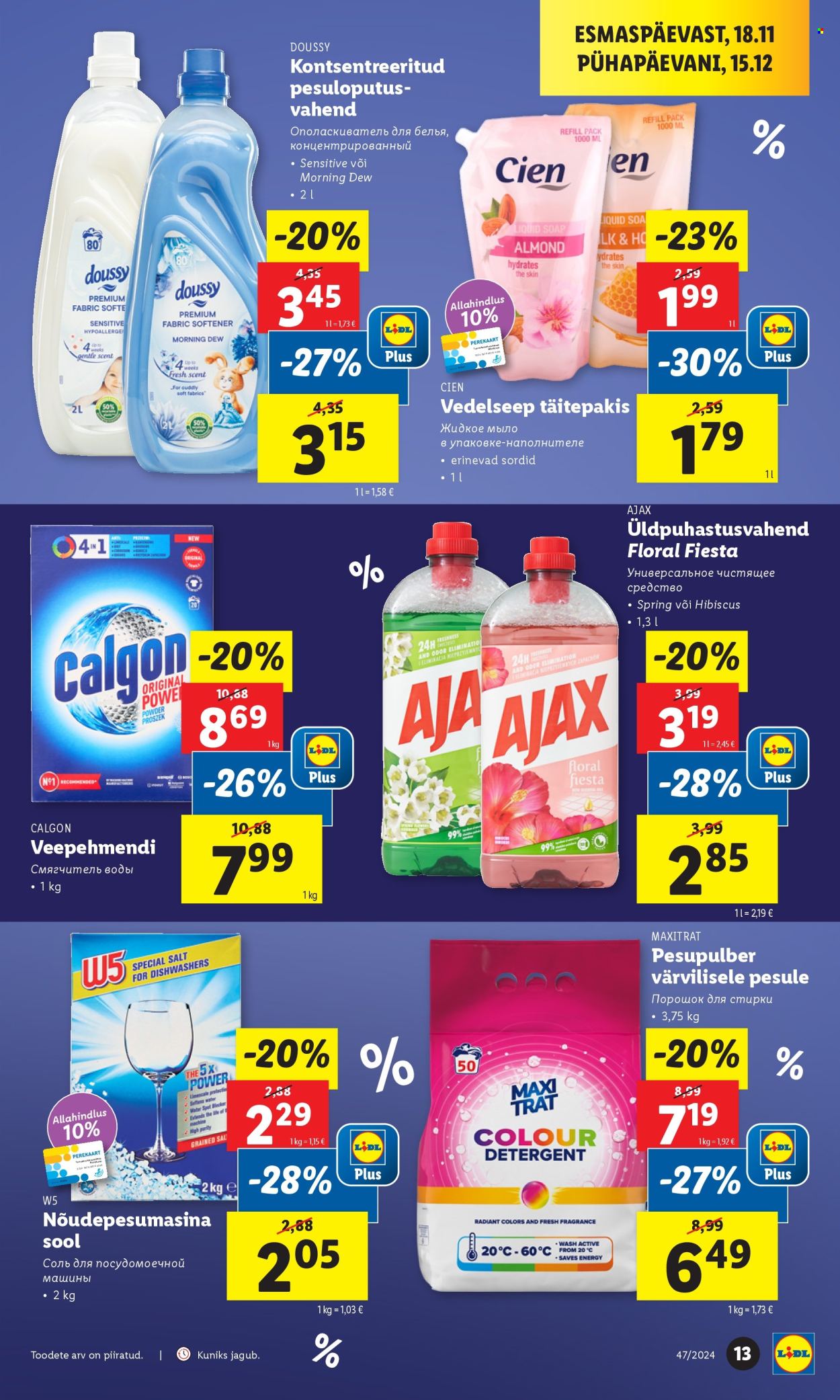 Lidl kliendileht - Kliendileht (21.11 - 24.11.2024) 13