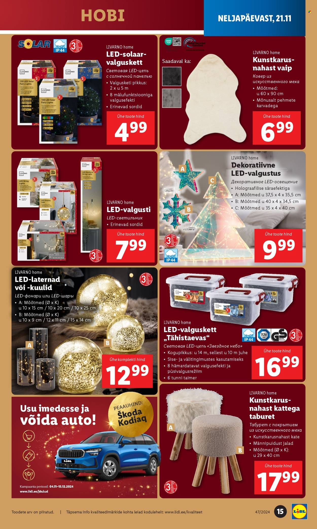 Lidl kliendileht - Tööstuskaupade pakkumised (18.11 - 24.11.2024) 15