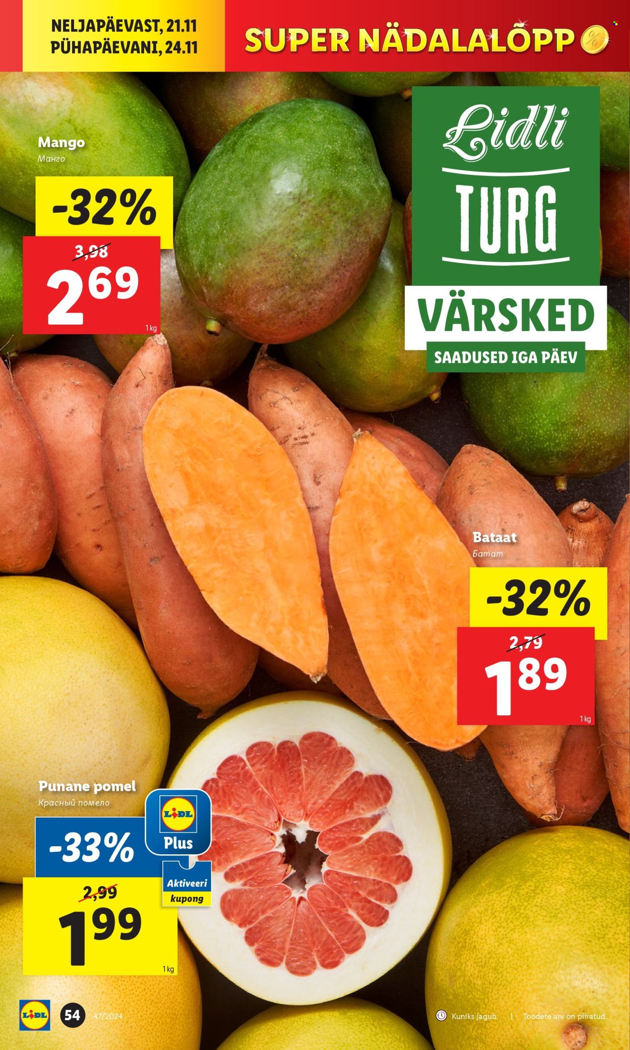 Lidl kliendileht - Kliendileht (18.11 - 24.11.2024) 54