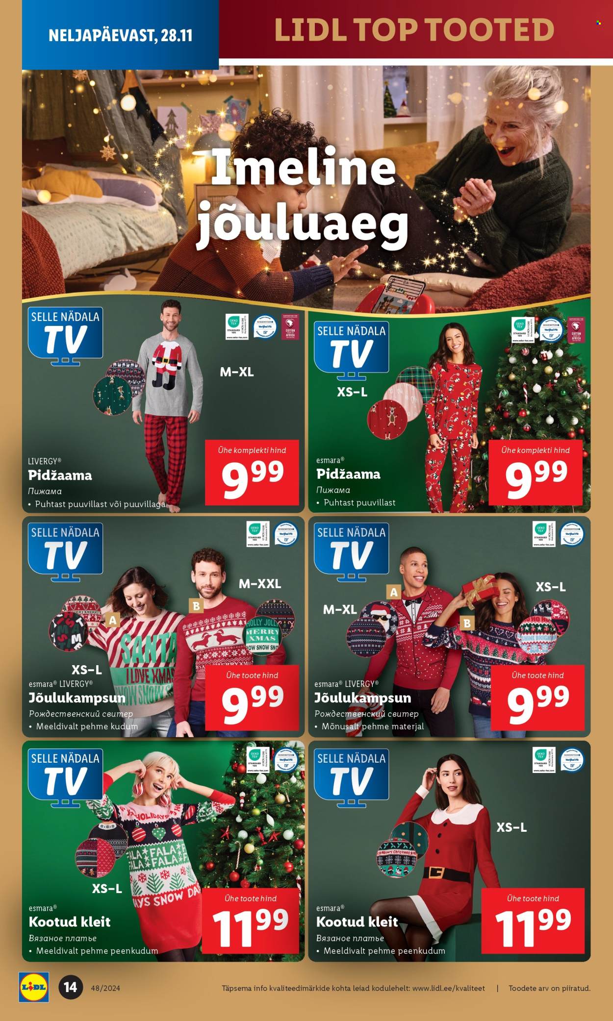 Lidl kliendileht - Tööstuskaupade pakkumised (25.11 - 1.12.2024) 14