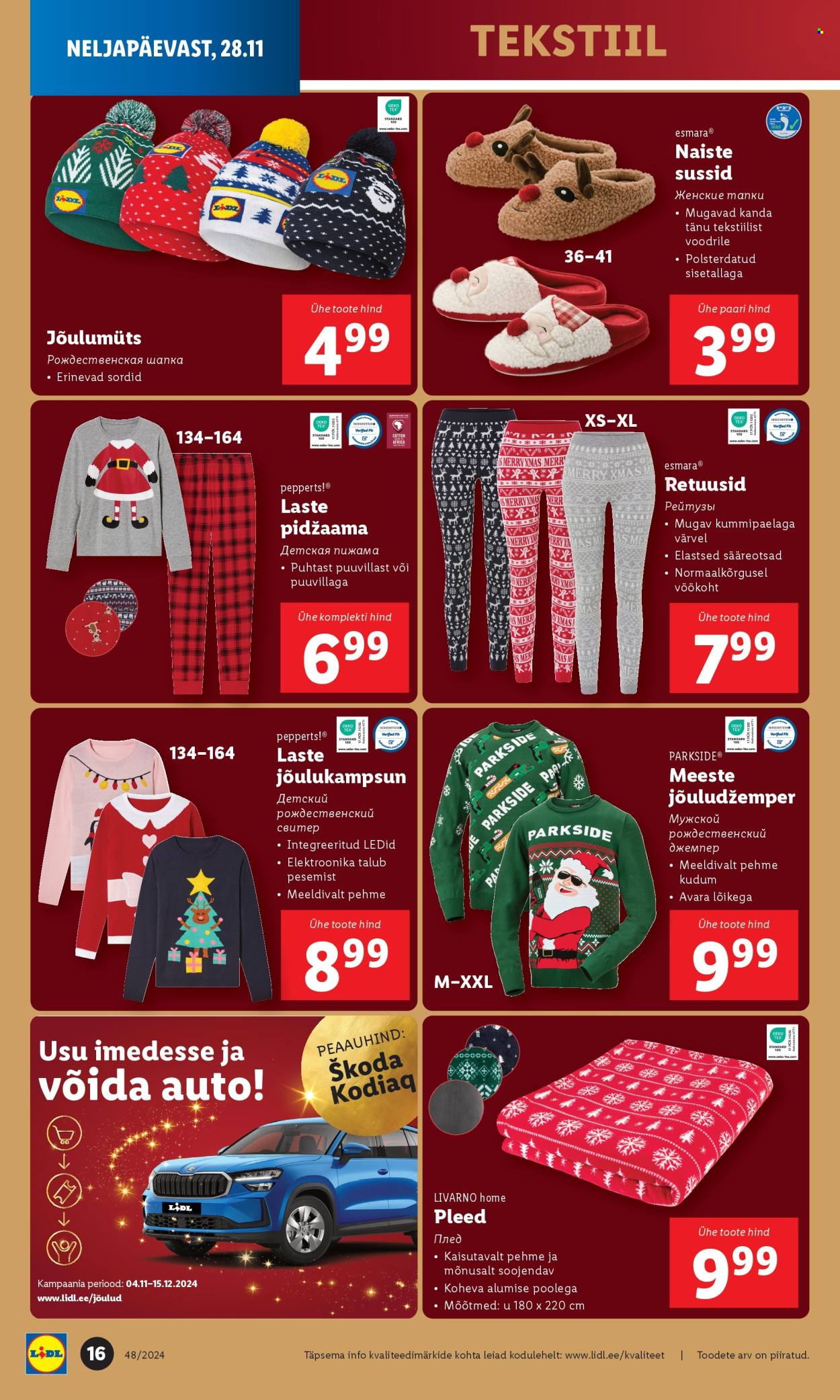 Lidl kliendileht - Tööstuskaupade pakkumised (25.11 - 1.12.2024) 16