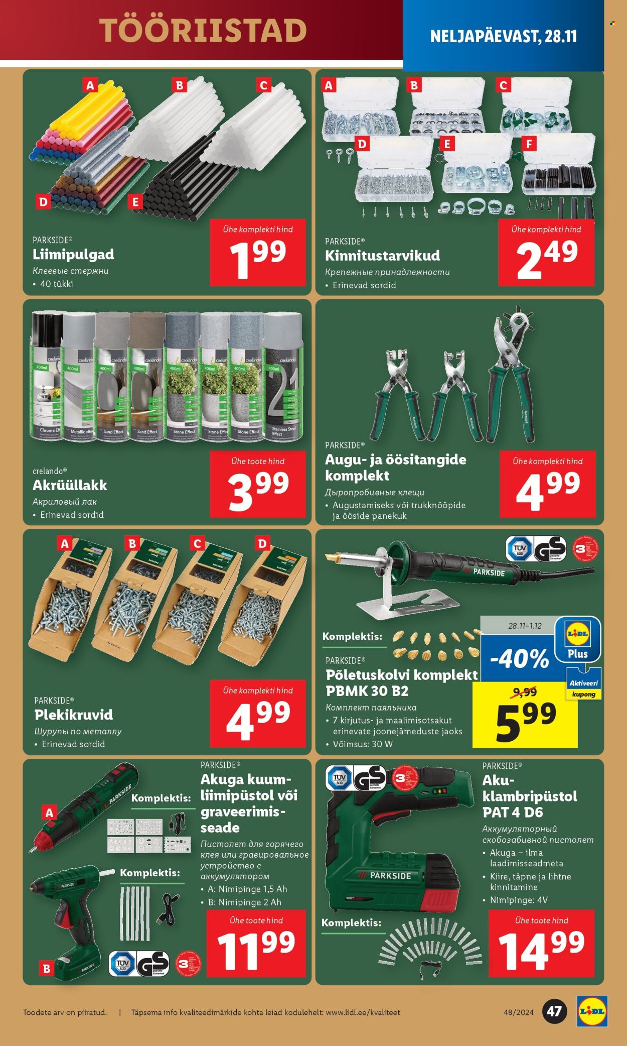 Lidl kliendileht (25.11 - 1.12.2024) 47