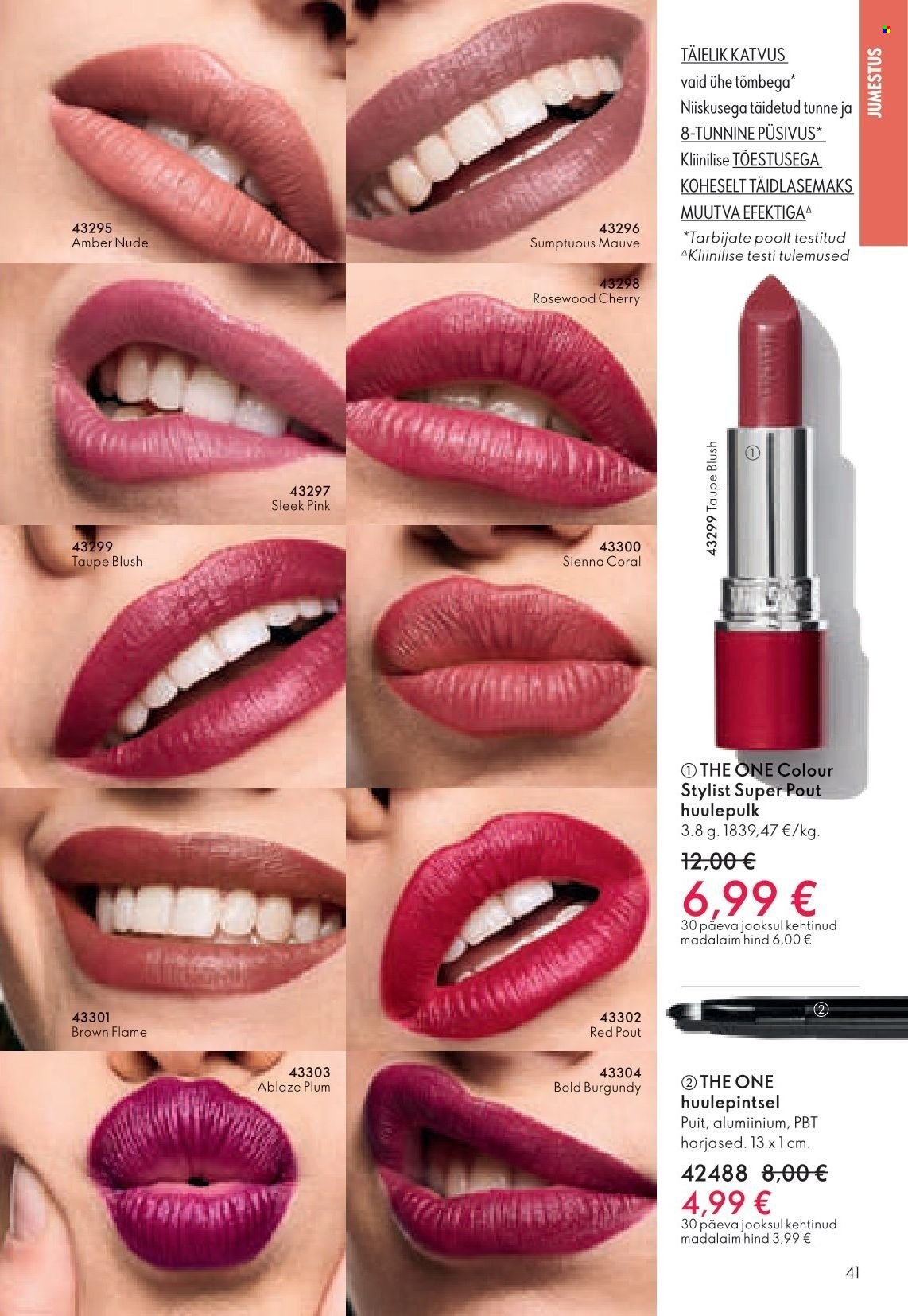 Oriflame kliendileht 41