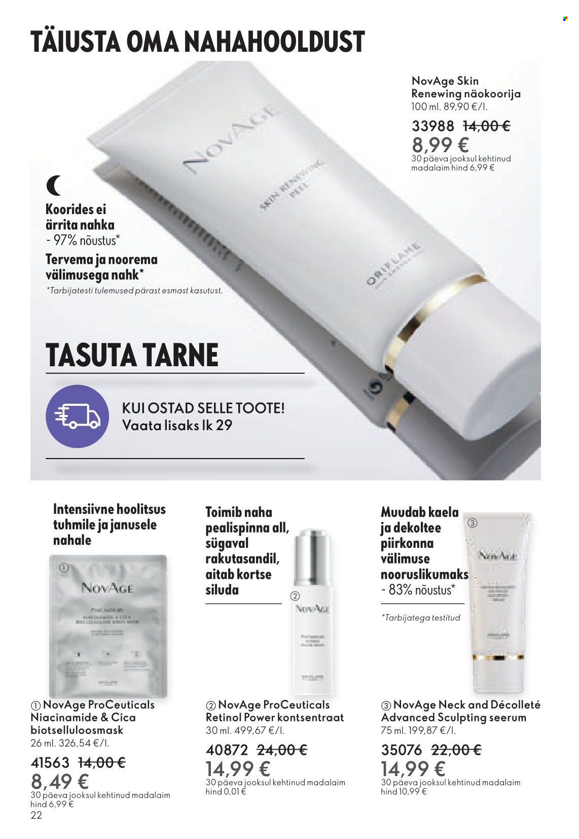 Oriflame kliendileht 22