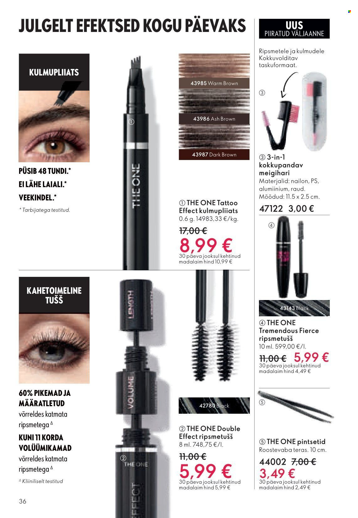 Oriflame kliendileht 36