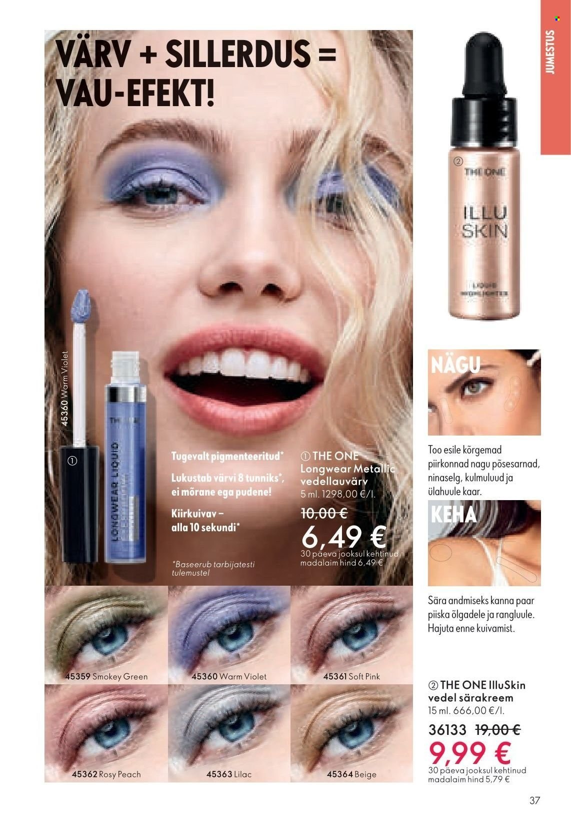 Oriflame kliendileht 37