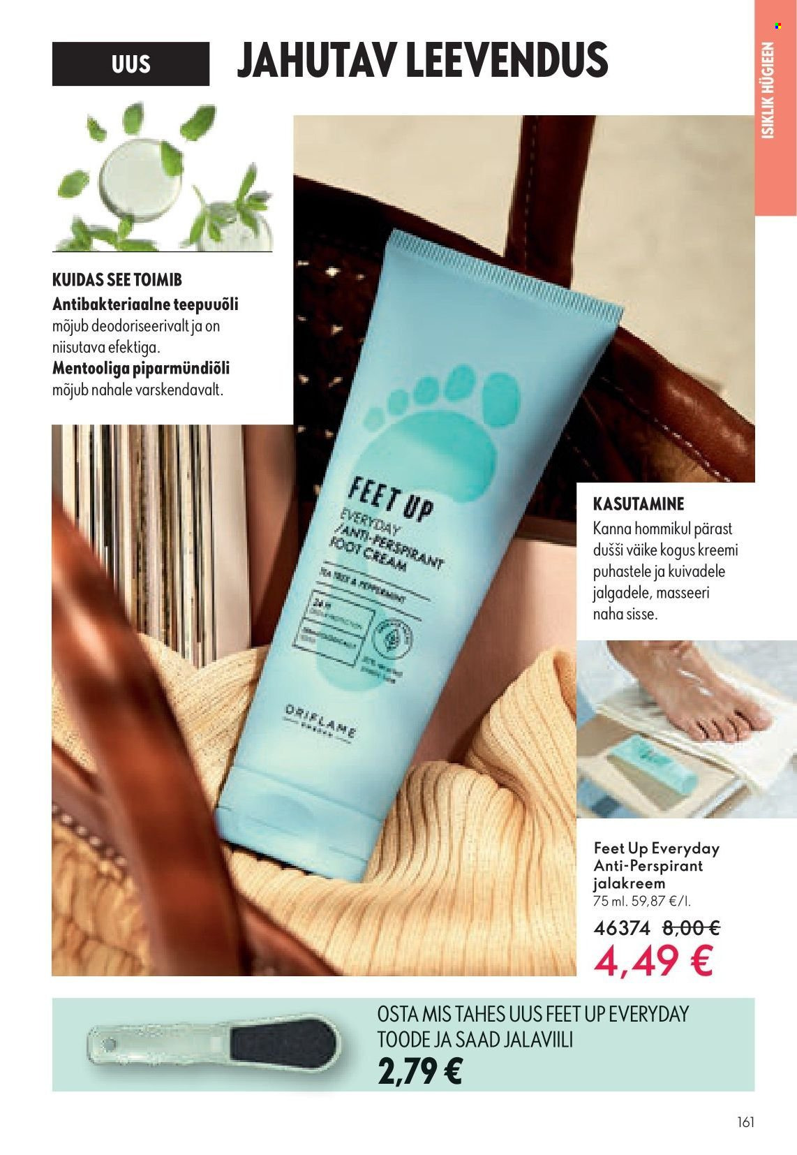 Oriflame kliendileht 161