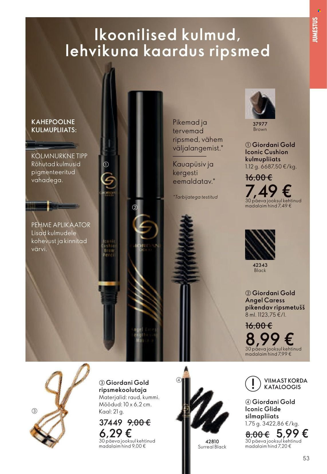 Oriflame kliendileht 53