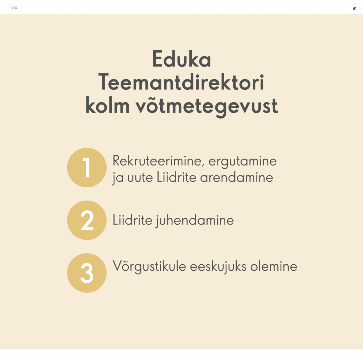 Oriflame kliendileht - Brändi Partneri Preemiaplaan 66