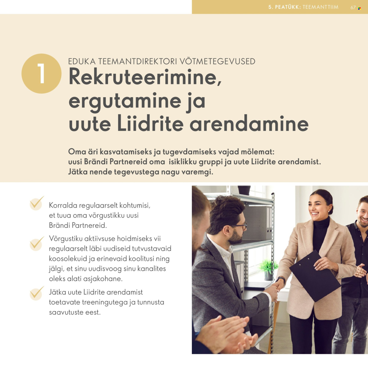 Oriflame kliendileht - Brändi Partneri Preemiaplaan 67