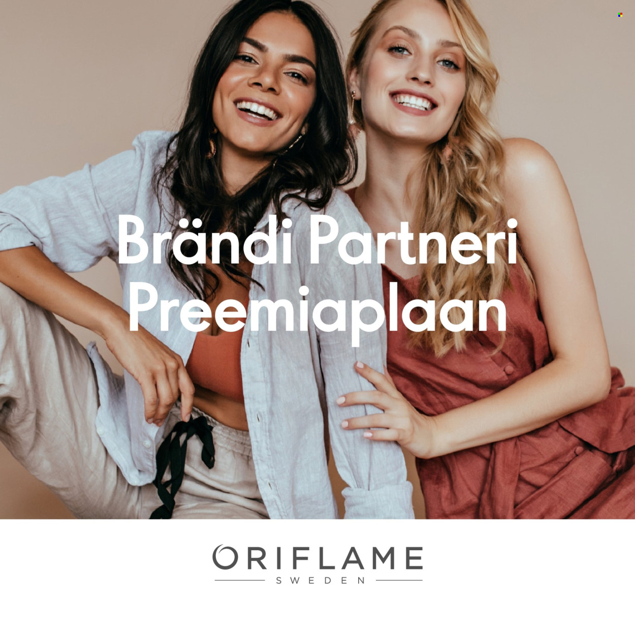 Oriflame kliendileht - Brändi Partneri Preemiaplaan