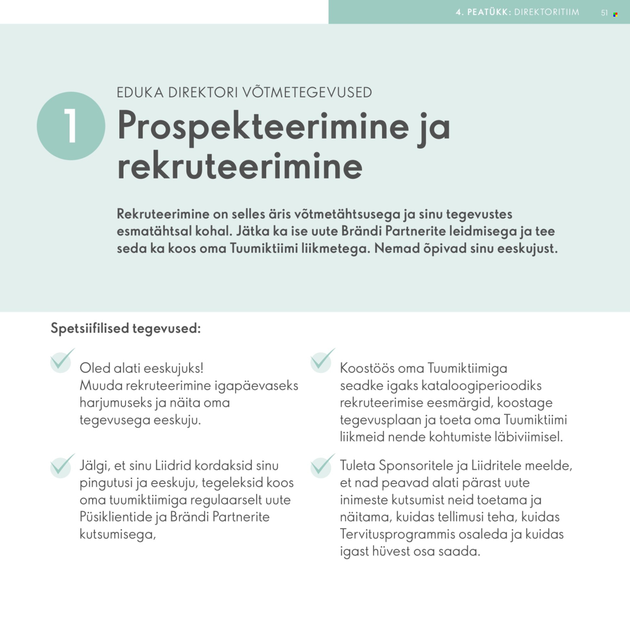 Oriflame kliendileht - Brändi Partneri Preemiaplaan 51