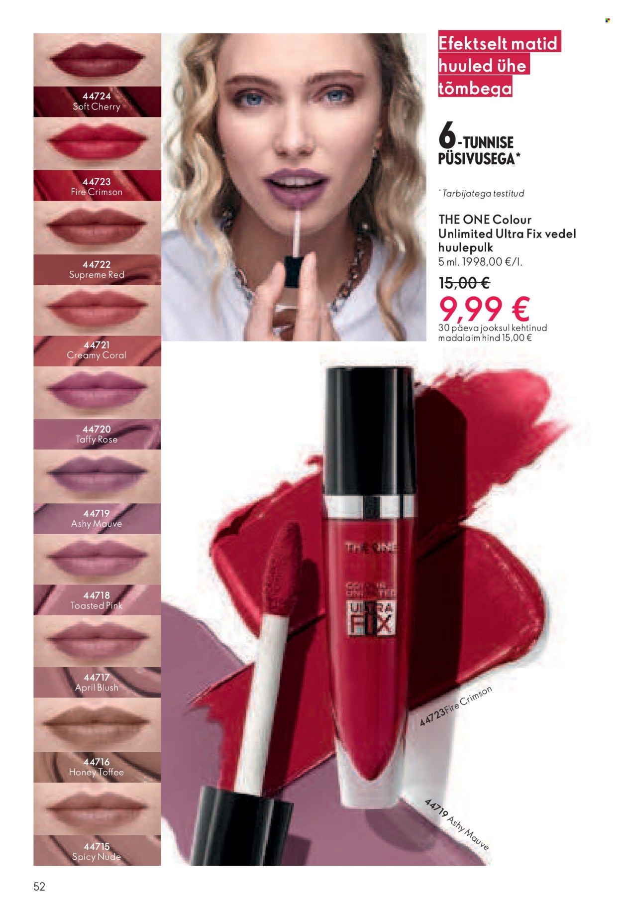 Oriflame kliendileht - Kataloog 06 52