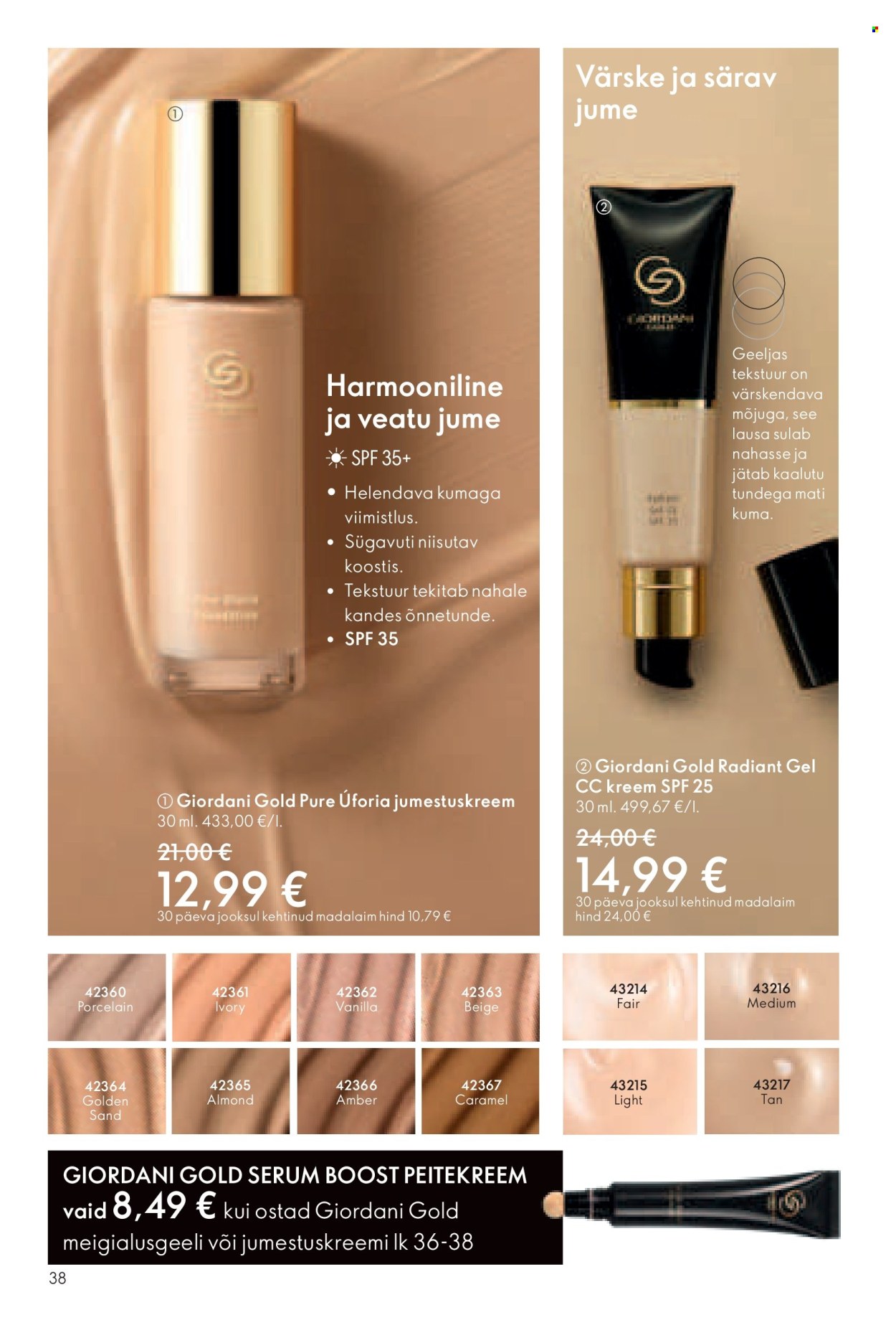 Oriflame kliendileht - Kataloog 06 38