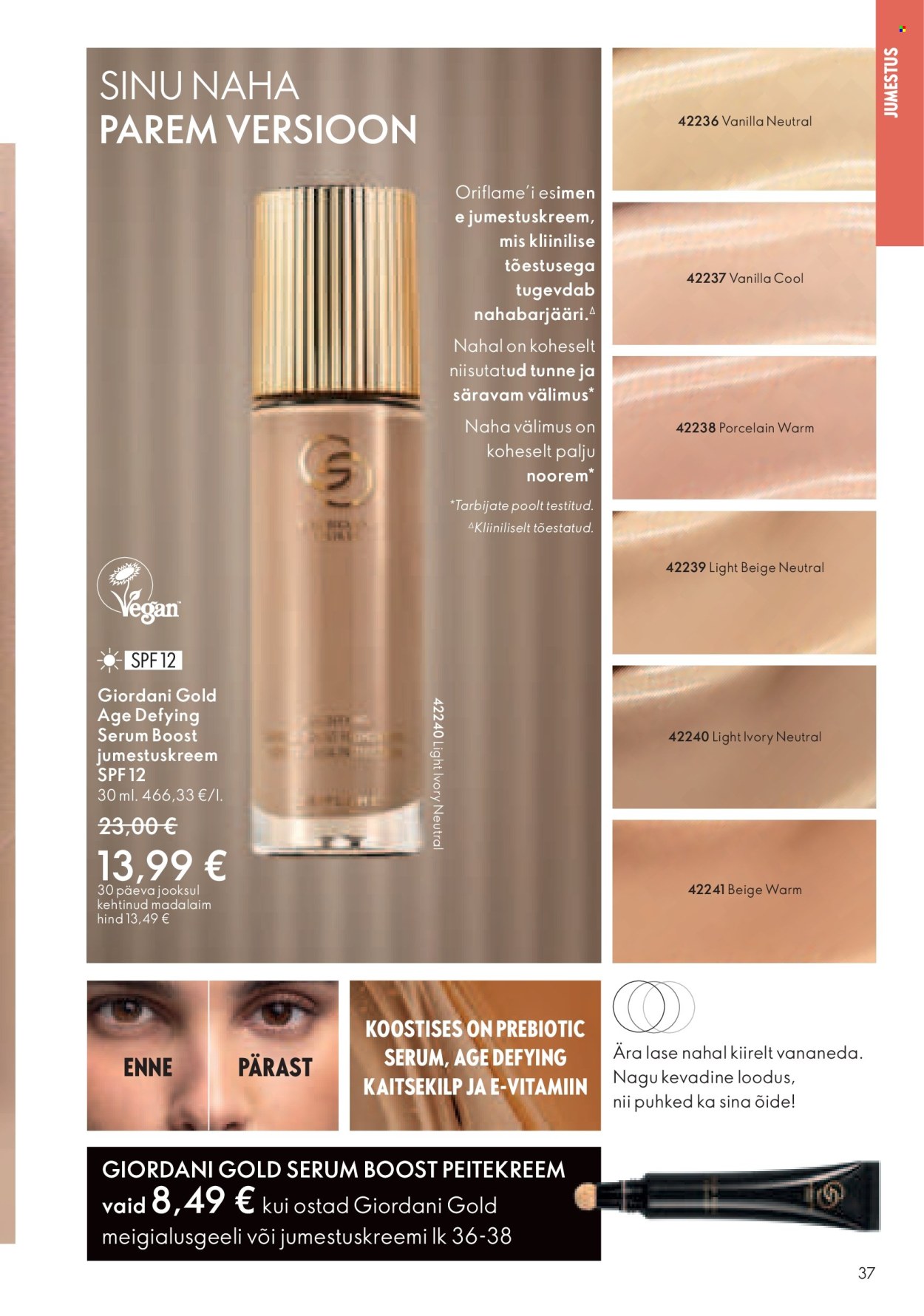 Oriflame kliendileht - Kataloog 06 37