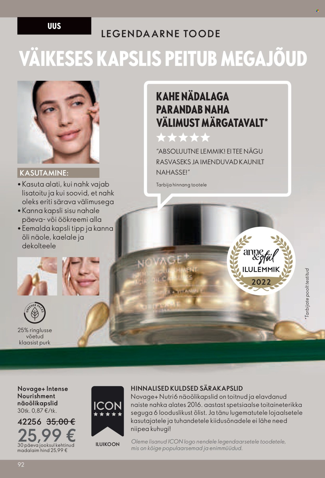 Oriflame kliendileht - Kataloog 06 92