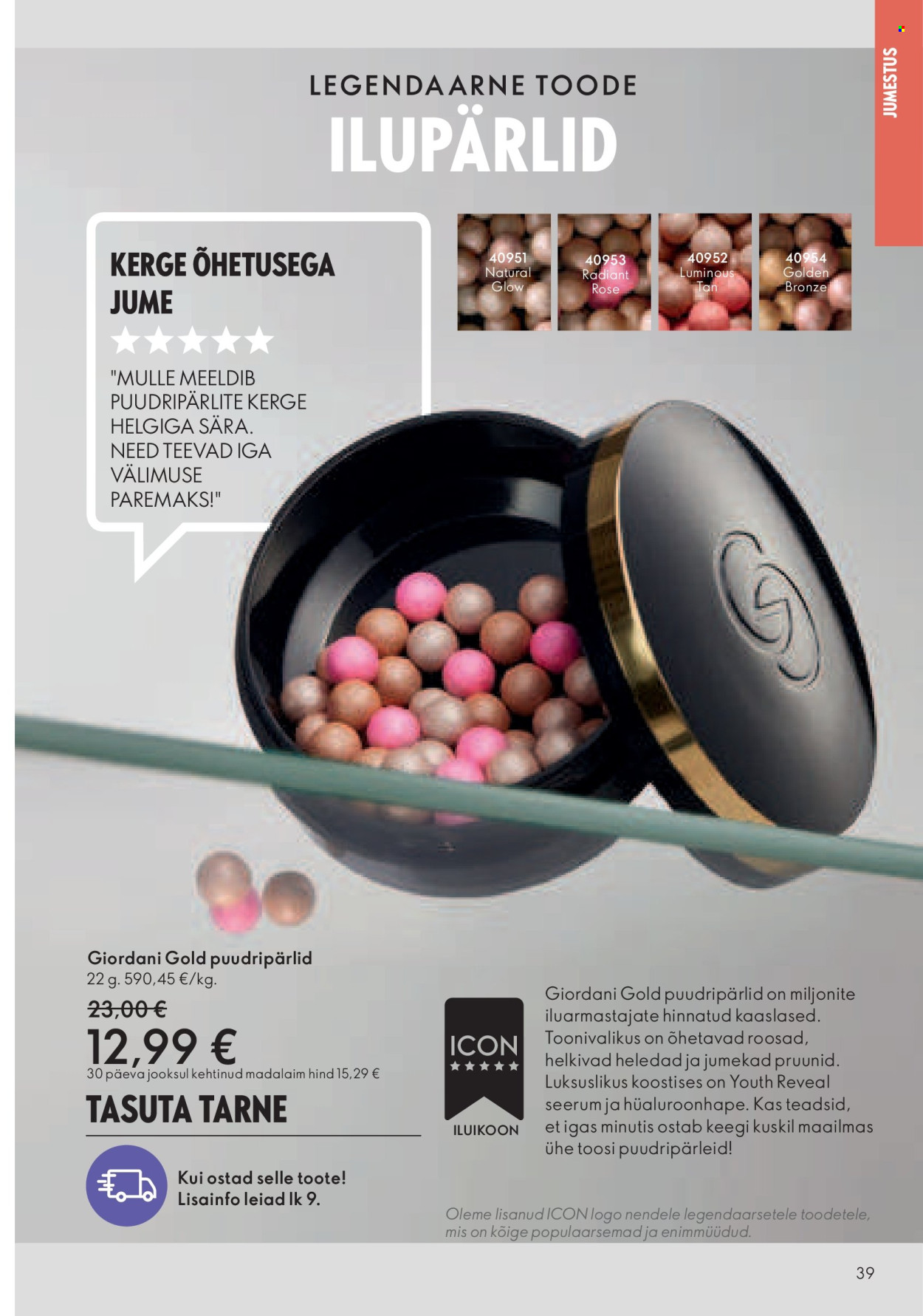 Oriflame kliendileht - Kataloog 06 39