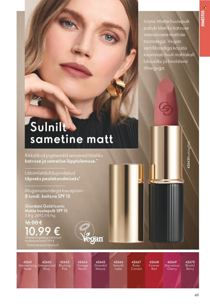 Oriflame kliendileht - Järgmine kataloog 50