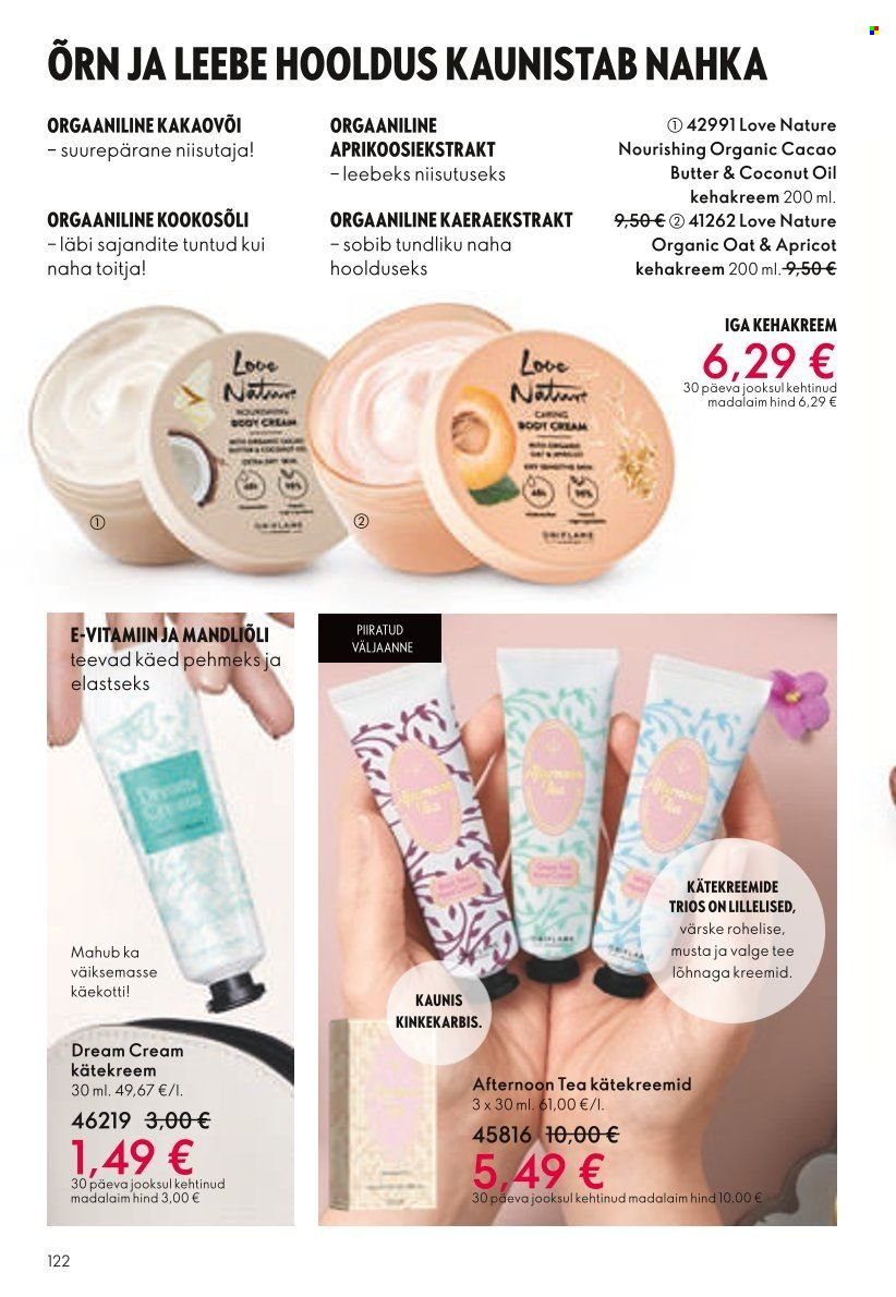 Oriflame kliendileht - Järgmine kataloog 123