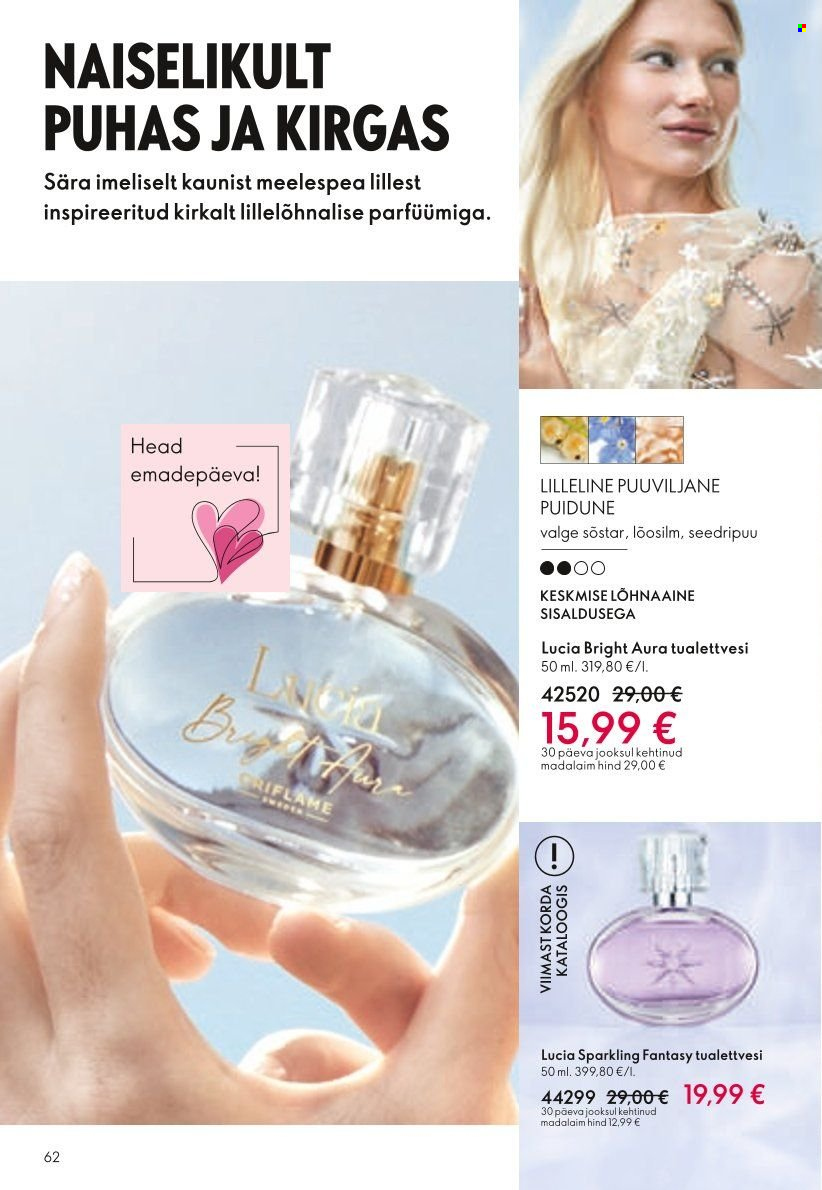 Oriflame kliendileht - Järgmine kataloog 63