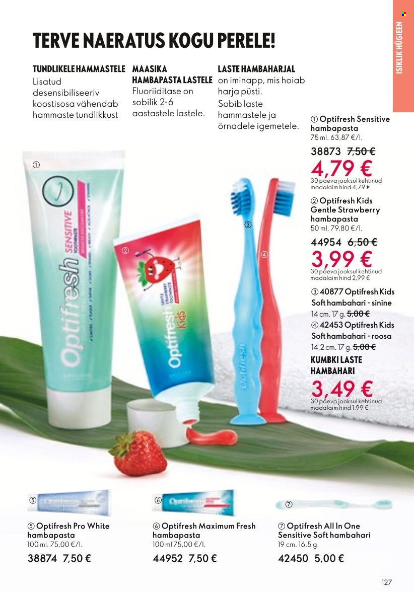 Oriflame kliendileht - Järgmine kataloog 128