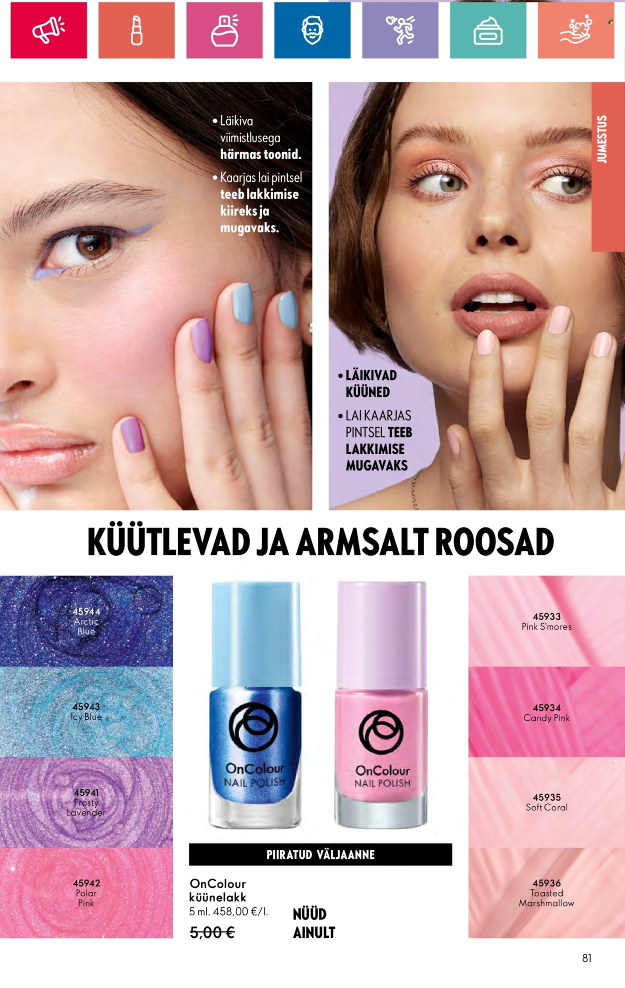 Oriflame kliendileht - Ergutavalt Mahlane Värskus (30.05 - 19.06.2024) 81