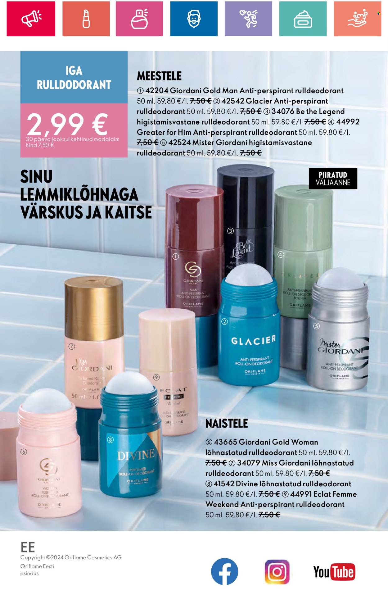 Oriflame kliendileht - Ergutavalt Mahlane Värskus (30.05 - 19.06.2024) 166