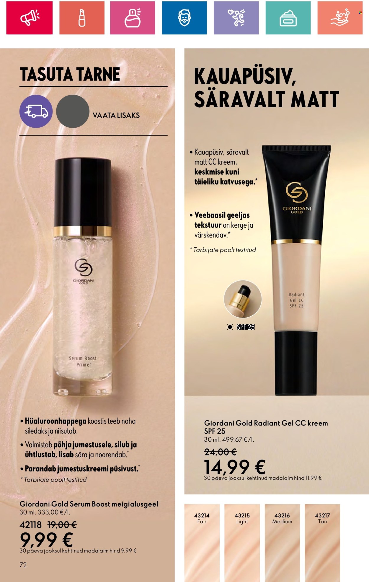 Oriflame kliendileht - Ergutavalt Mahlane Värskus (30.05 - 19.06.2024) 72