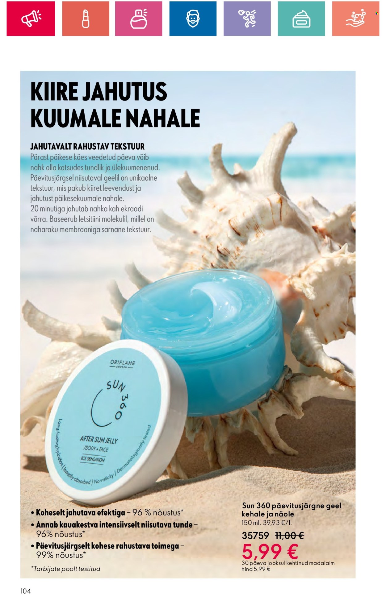 Oriflame kliendileht - Ergutavalt Mahlane Värskus (30.05 - 19.06.2024) 104