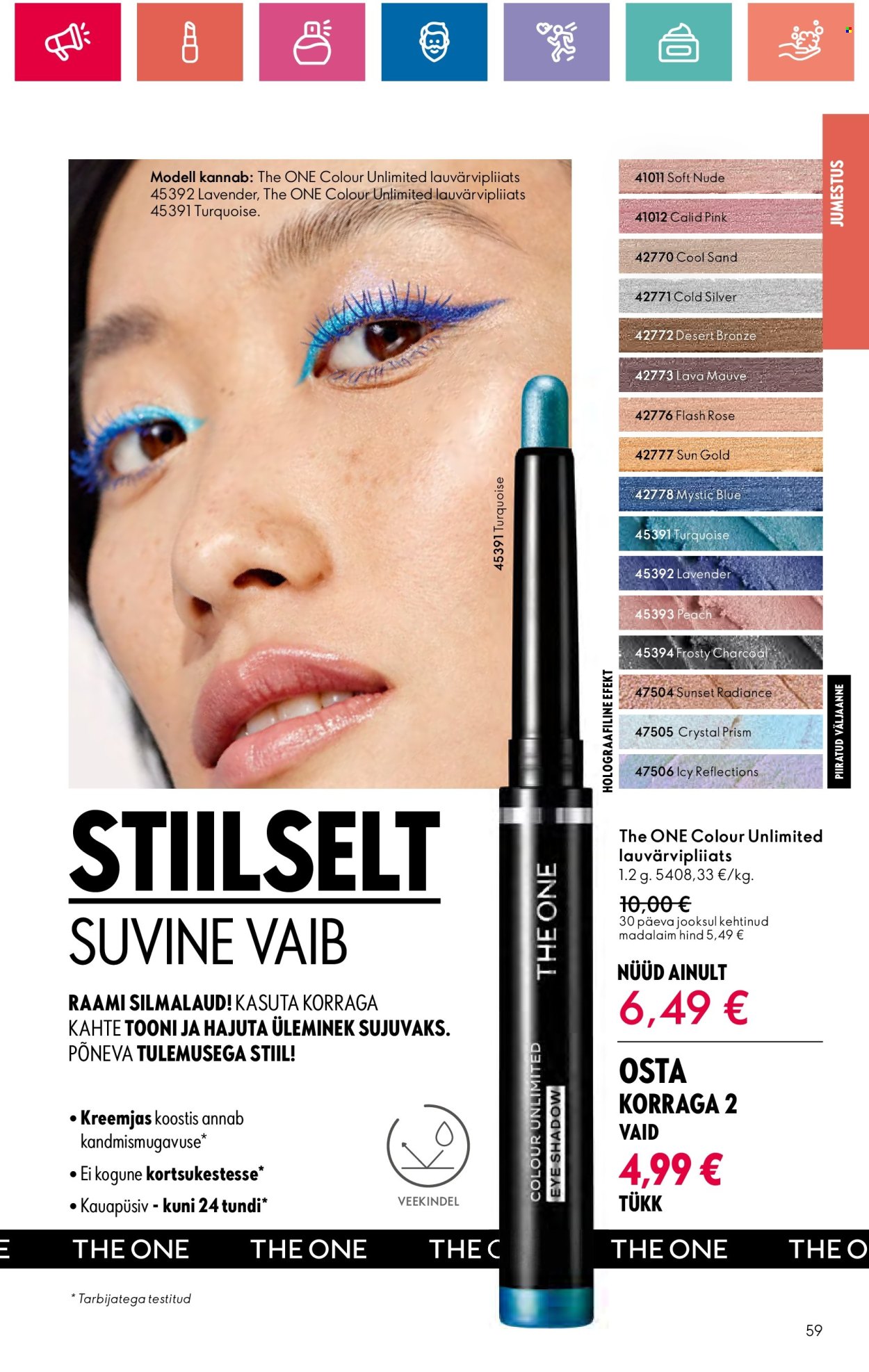 Oriflame kliendileht - Ergutavalt Mahlane Värskus (30.05 - 19.06.2024) 59