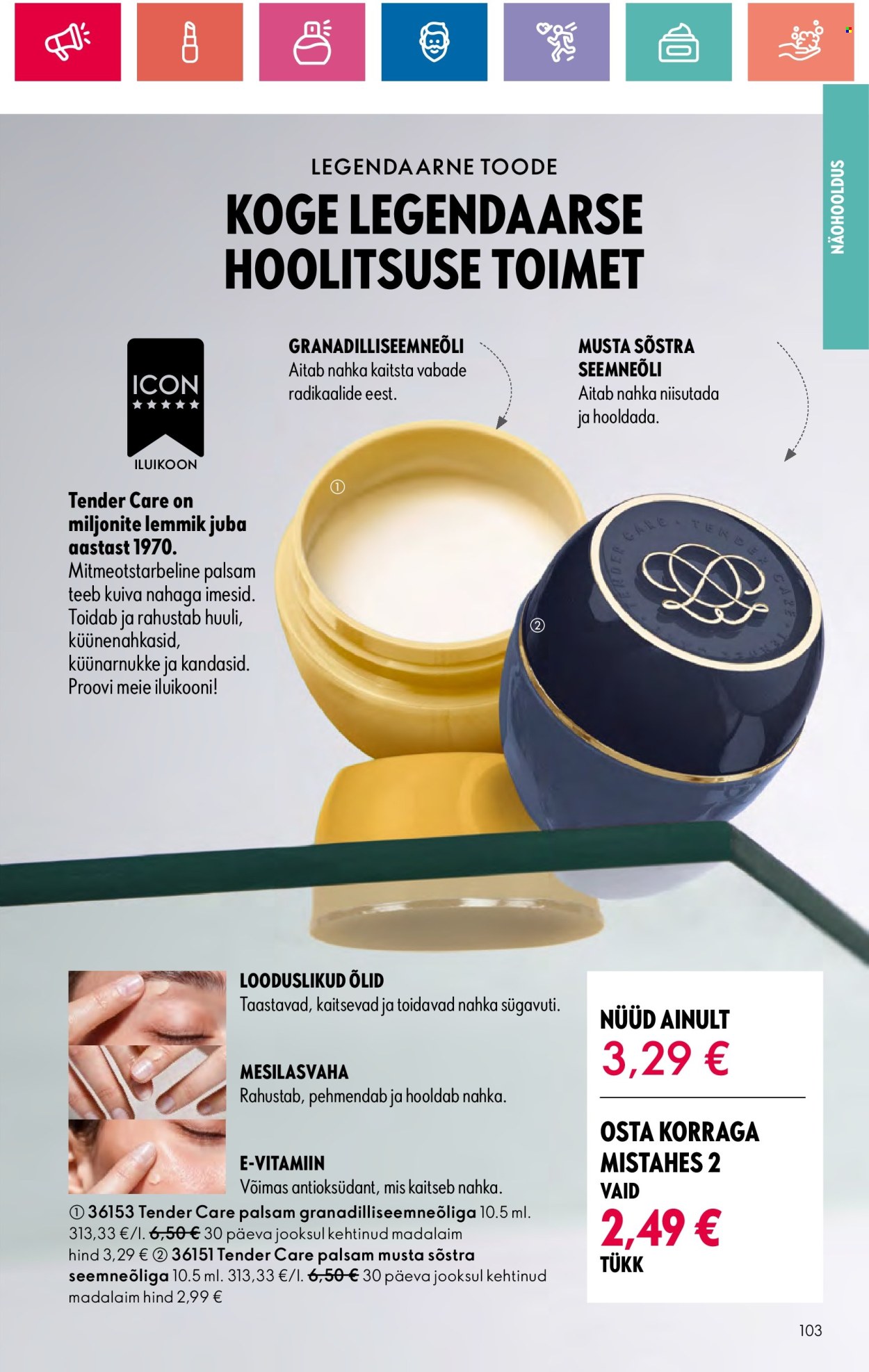 Oriflame kliendileht - Ergutavalt Mahlane Värskus (30.05 - 19.06.2024) 103