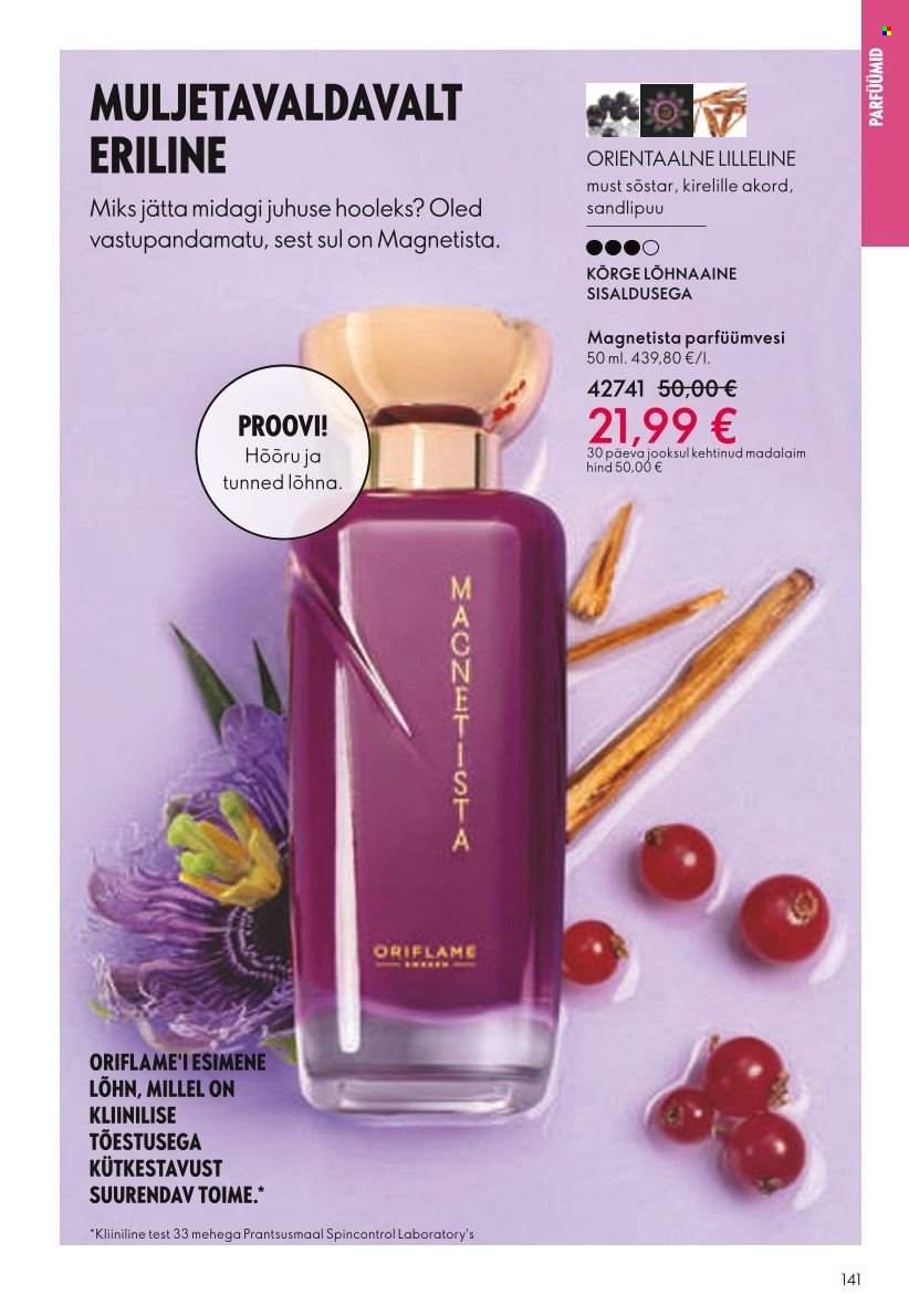 Oriflame kliendileht - Järgmine kataloog (11.07 - 31.07.2024) 141