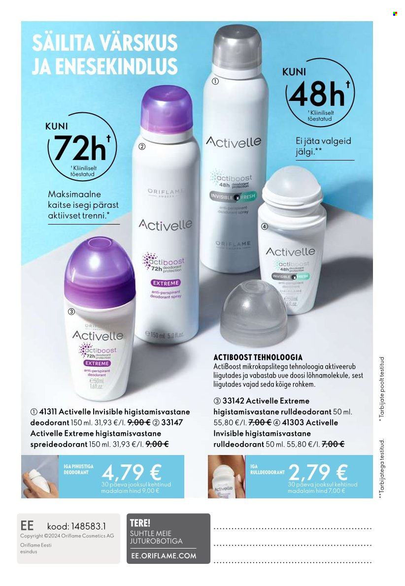 Oriflame kliendileht - Järgmine kataloog (11.07 - 31.07.2024) 164