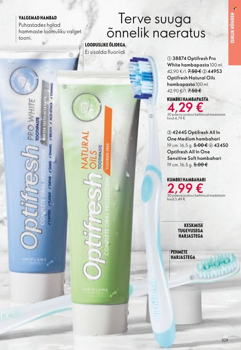 Oriflame kliendileht - Järgmine kataloog (11.07 - 31.07.2024) 109