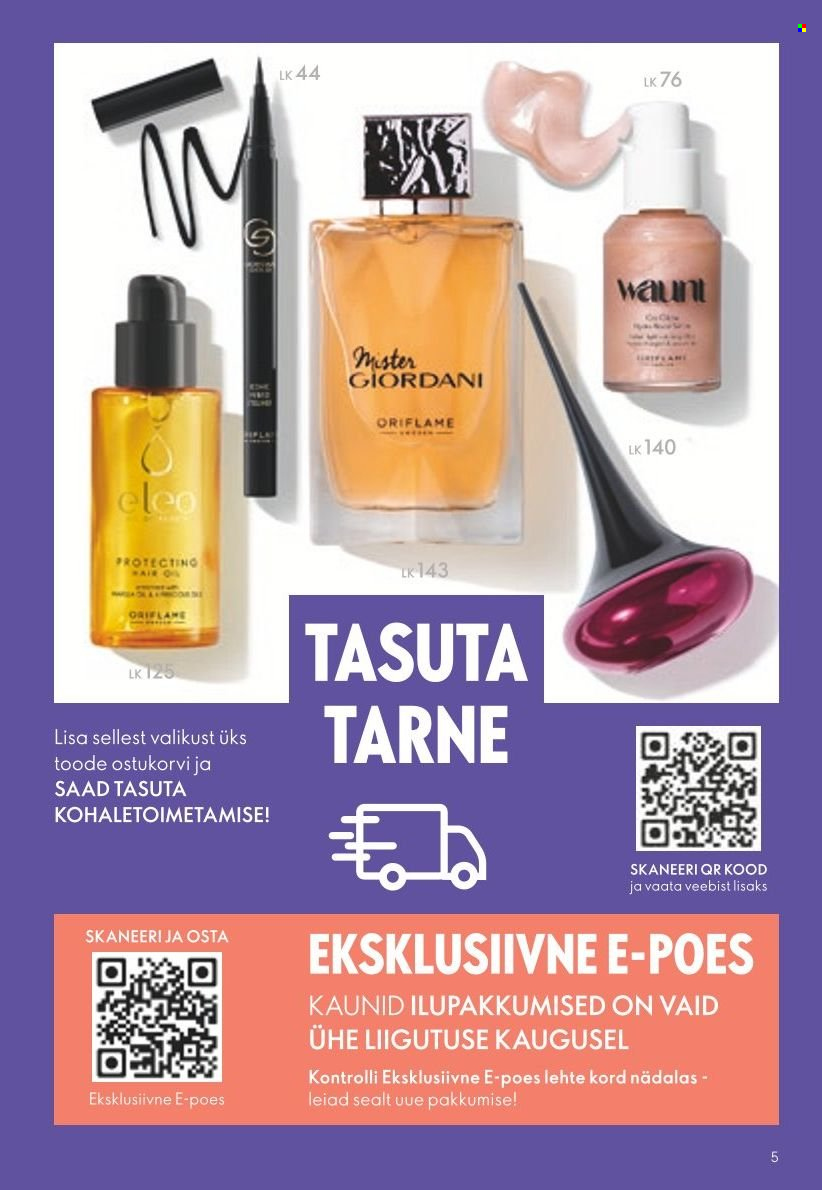 Oriflame kliendileht - Järgmine kataloog (11.07 - 31.07.2024) 5