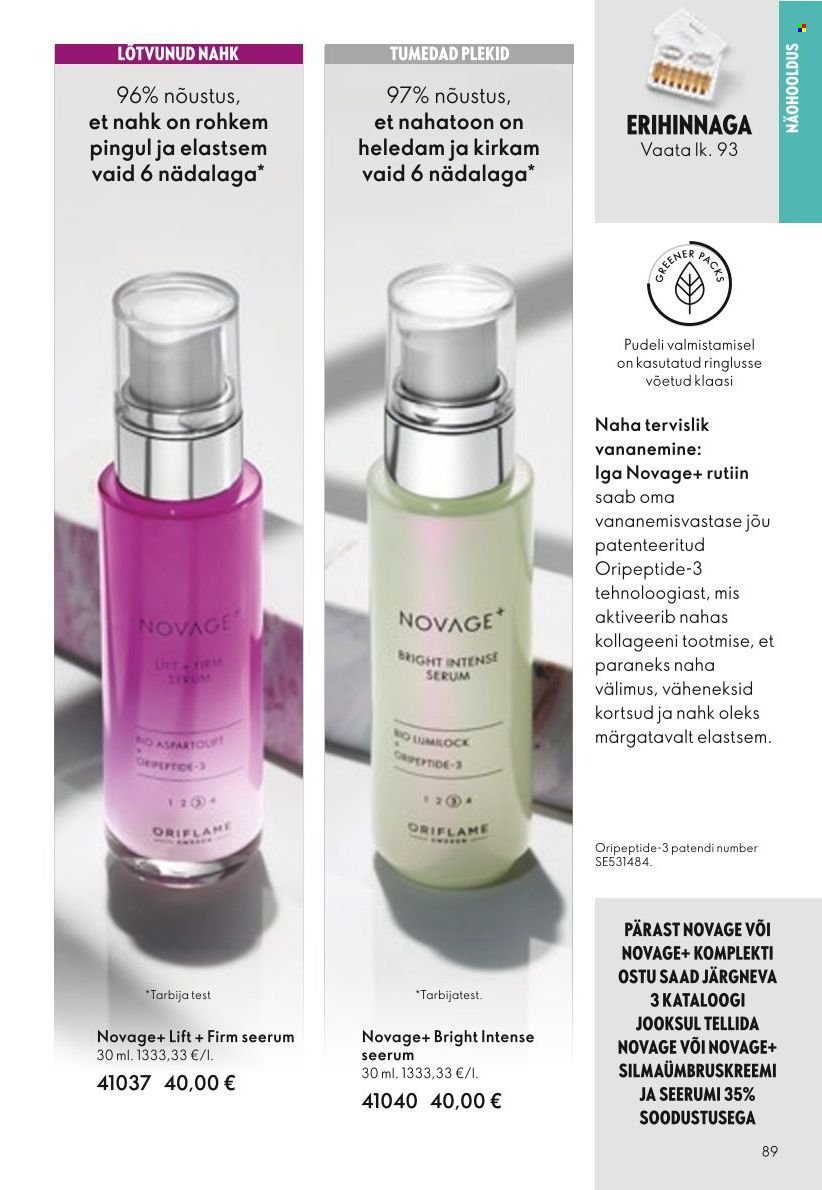 Oriflame kliendileht - Järgmine kataloog (11.07 - 31.07.2024) 89