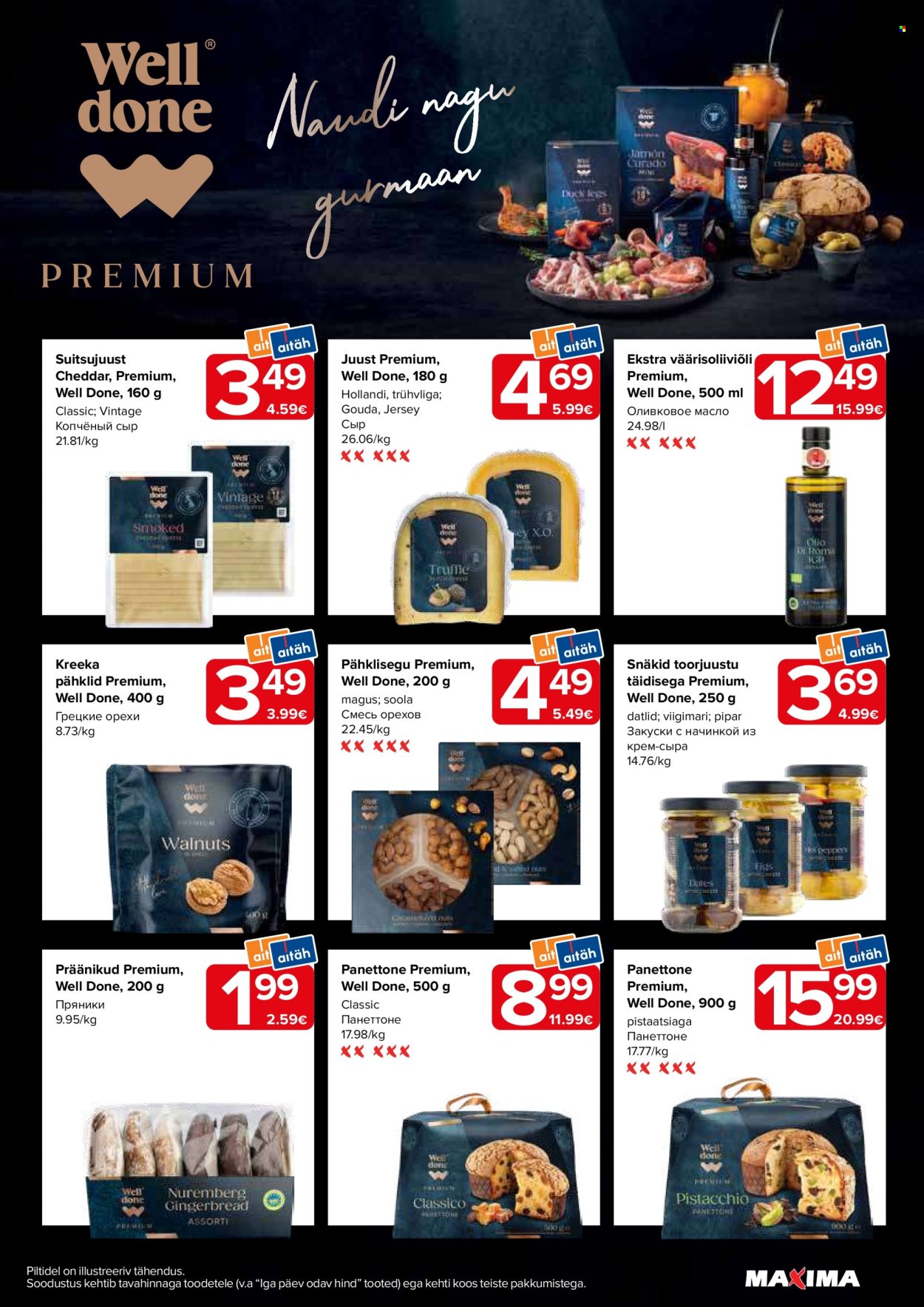 Maxima kliendileht - Well done Premium (8.11 - 25.11.2024)