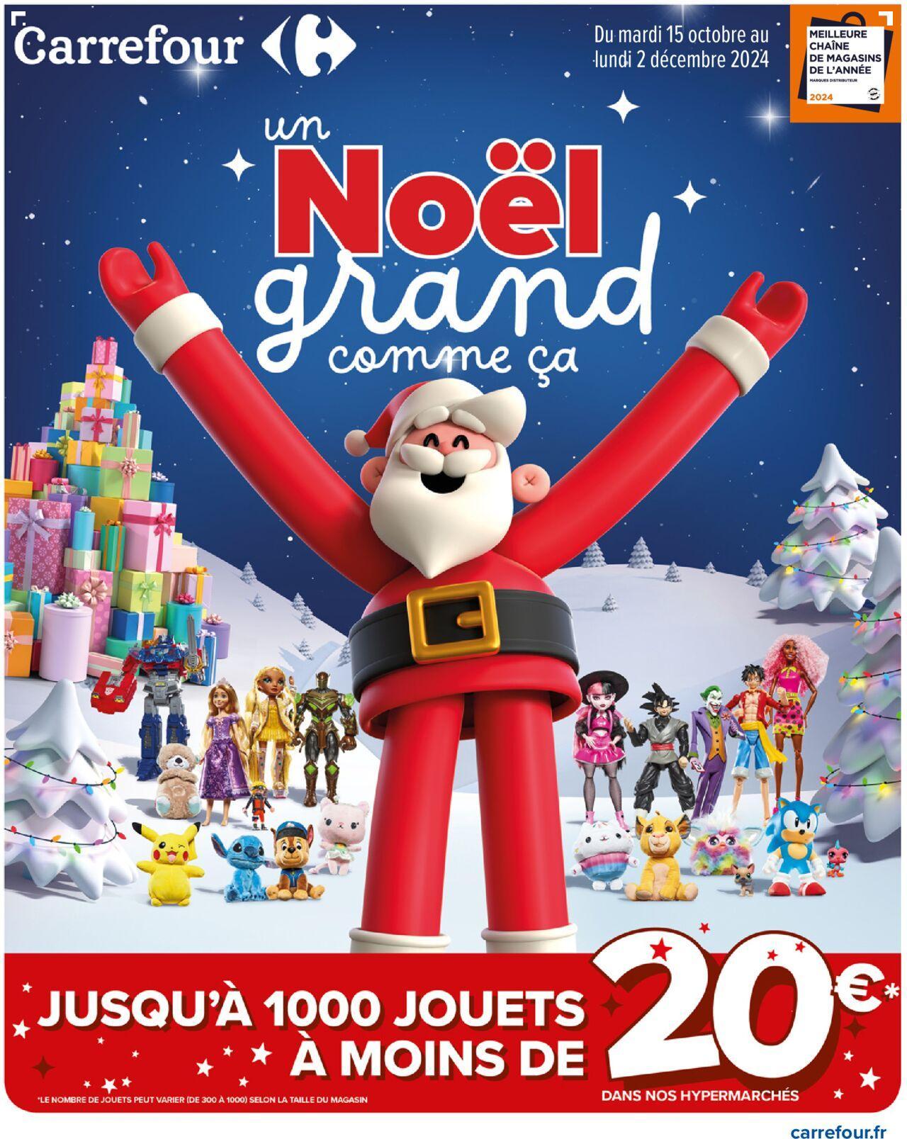 Carrefour Un Noël Grand Comme Ça à partir du 15/10/2024 - 02/12/2024