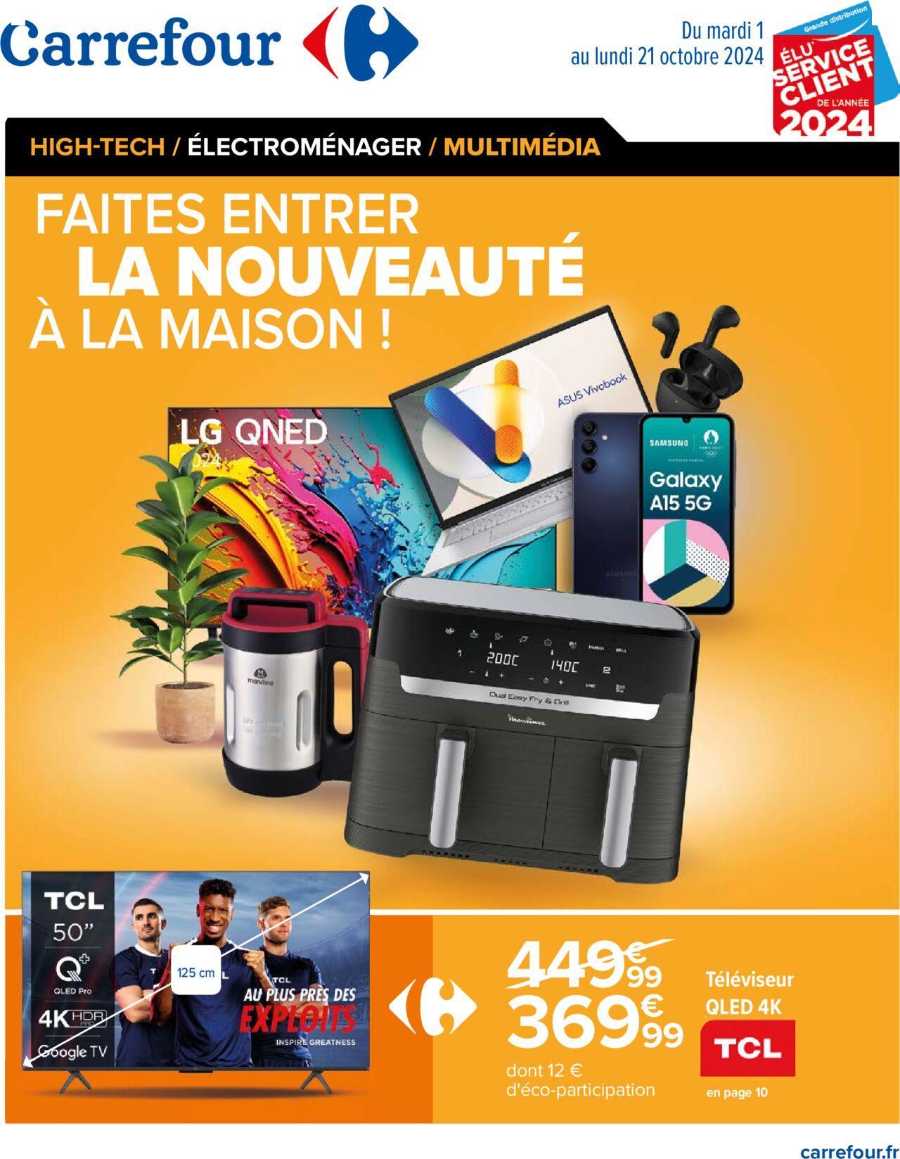 Carrefour Faites entrer la nouveauté à la maison à partir du 01/10/2024 - 21/10/2024